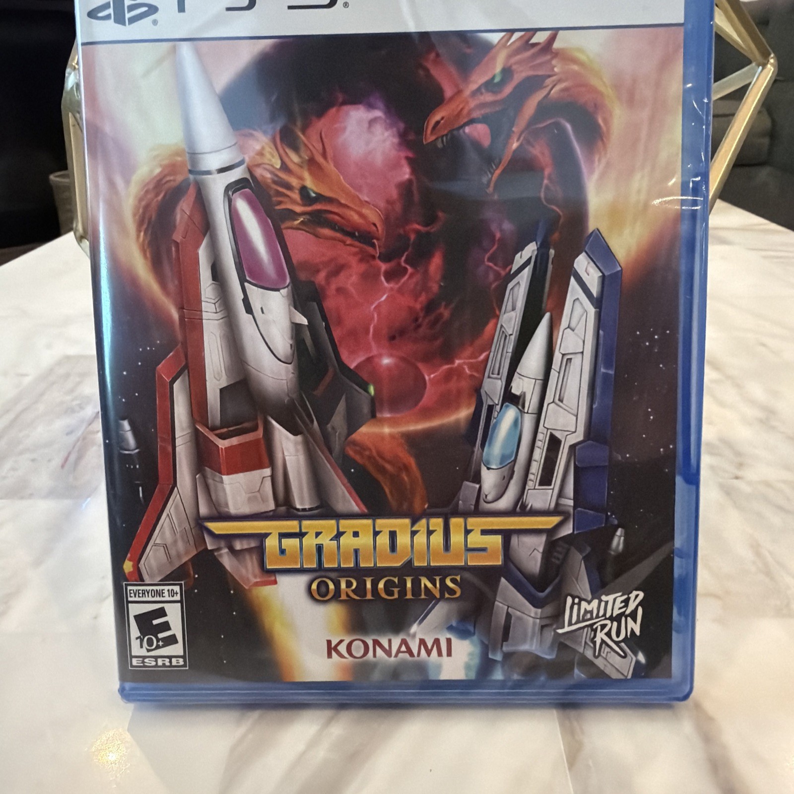 PS5 Gradius Origins Collection Limited Run Salamander Cover Playstation 5 NEW