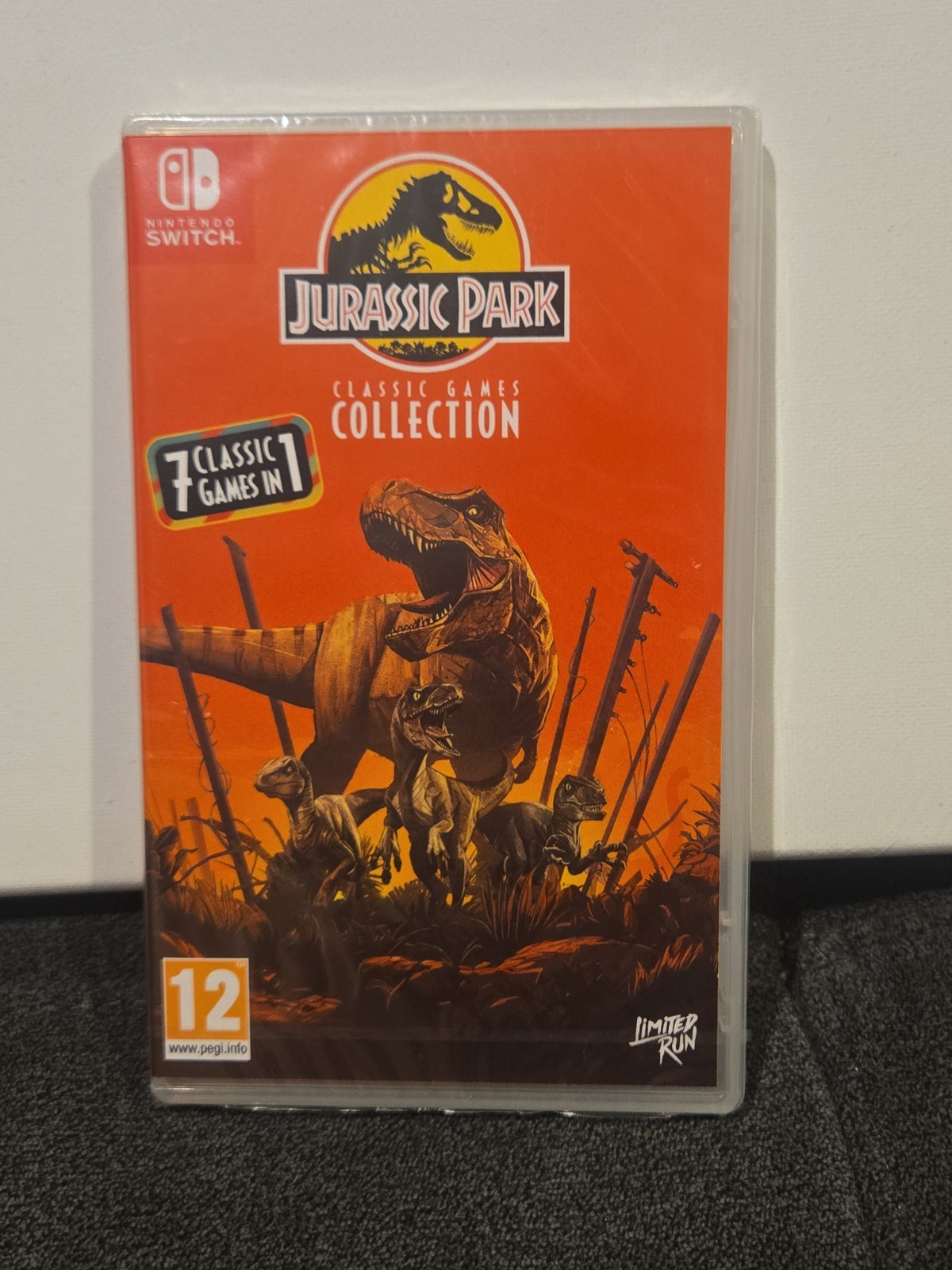 Jurassic Park Classic Games Collection Nintendo Switch, 7 Games In 1 Brand New!