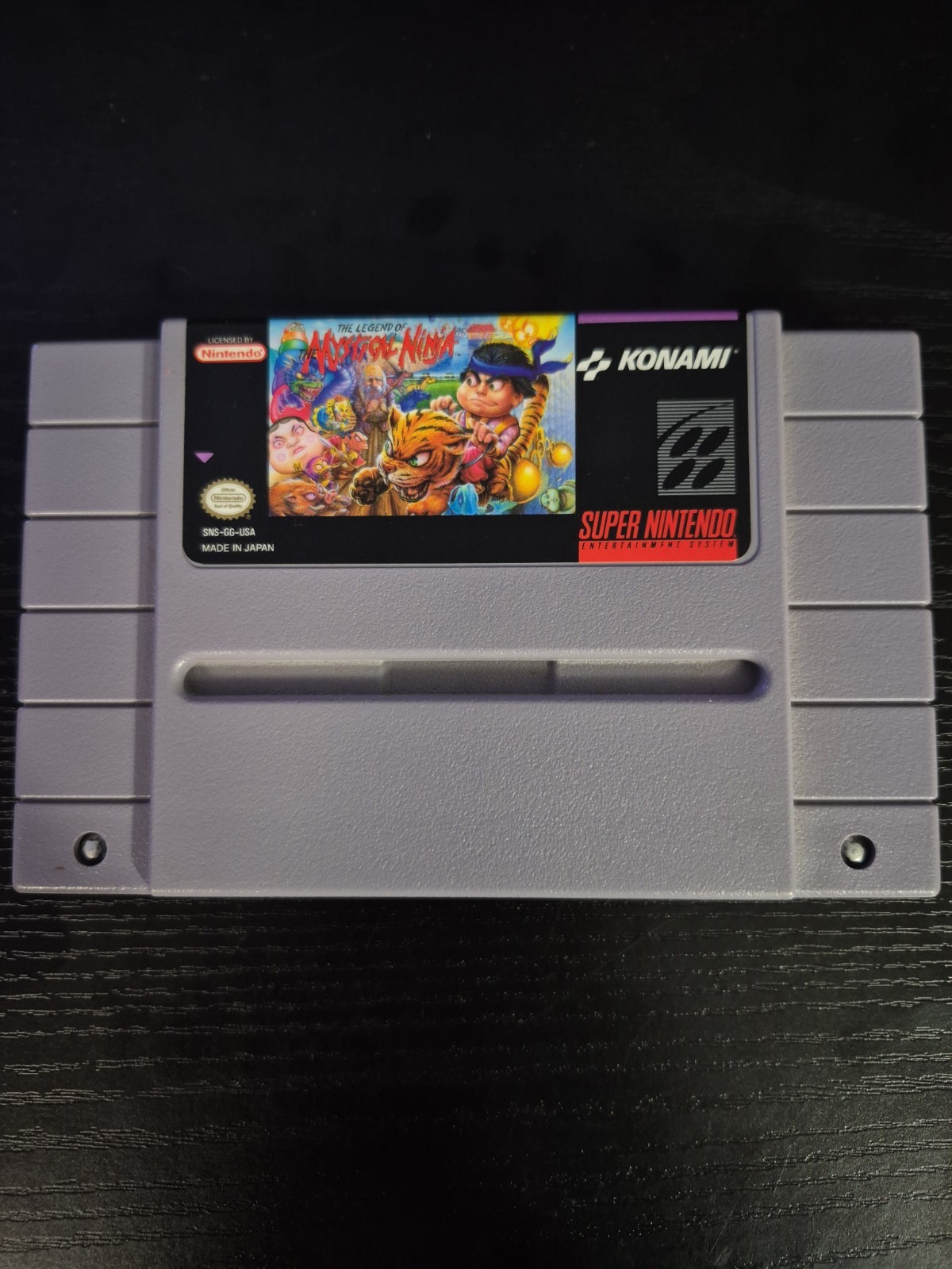 The Legend of the Mystical ninja Snes, 1992) Authentic- Tested Works