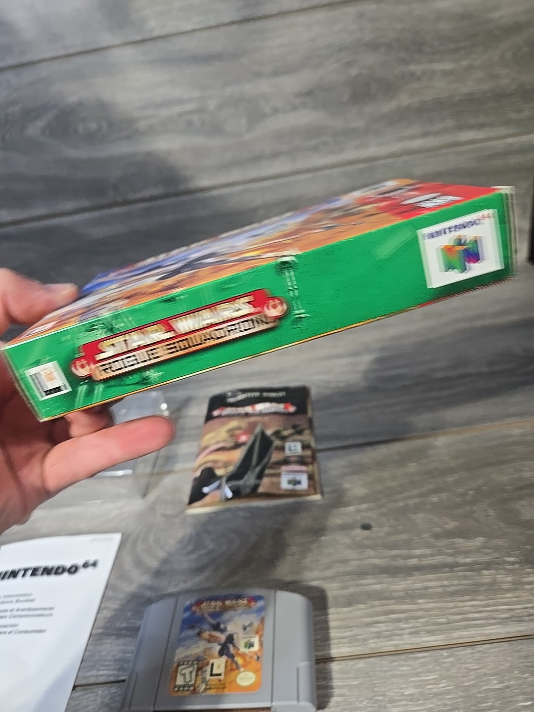 Star Wars: Rogue Squadron (64, 1998) CIB 🌟 [GREAT BOX] – Complete In Box