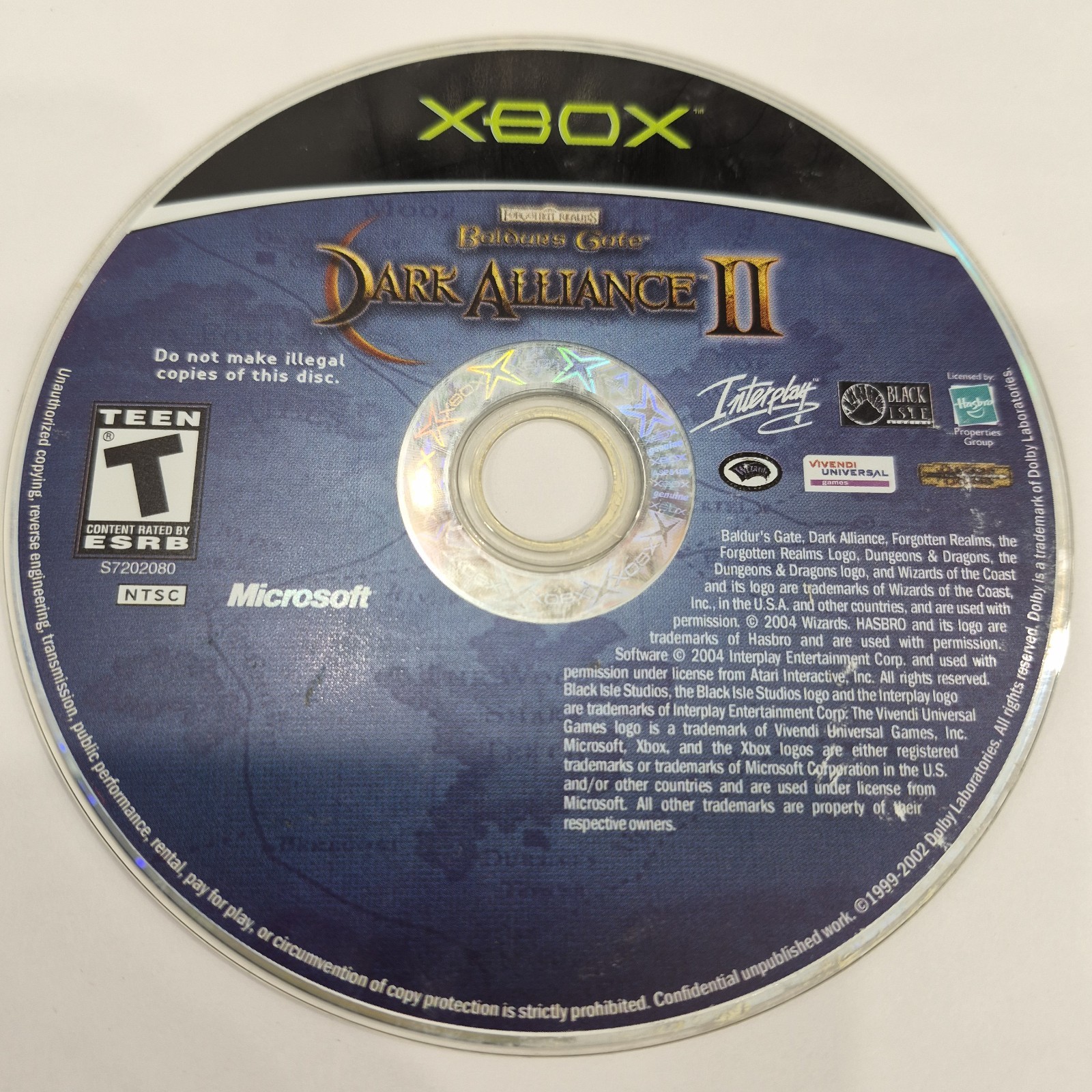 Baldur’s Gate: Dark Alliance II (Microsoft Xbox, 2004)
