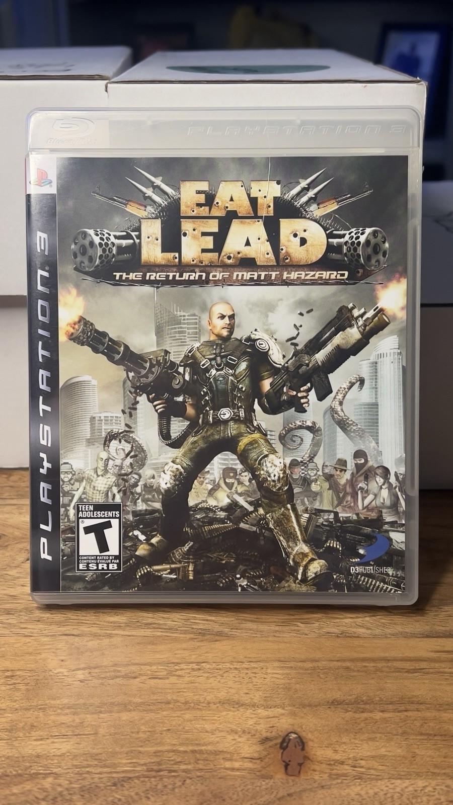 💎💎D3 Publisher Eat Lead: The Return of Matt Hazard PS3 Shooter T 2009 NTSC-U/C