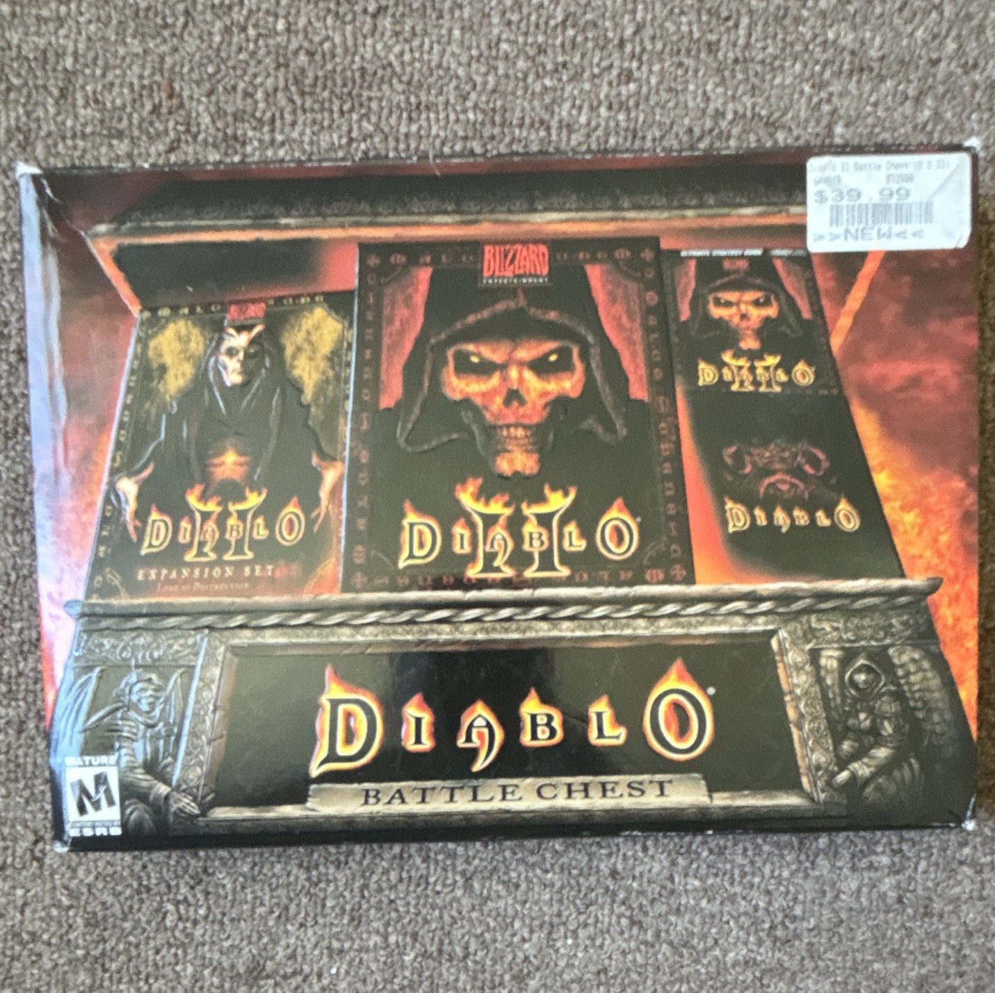Blizzard Diablo Battle Chest PC w/ Diablo II LoD Expansion + Strategy Guide
