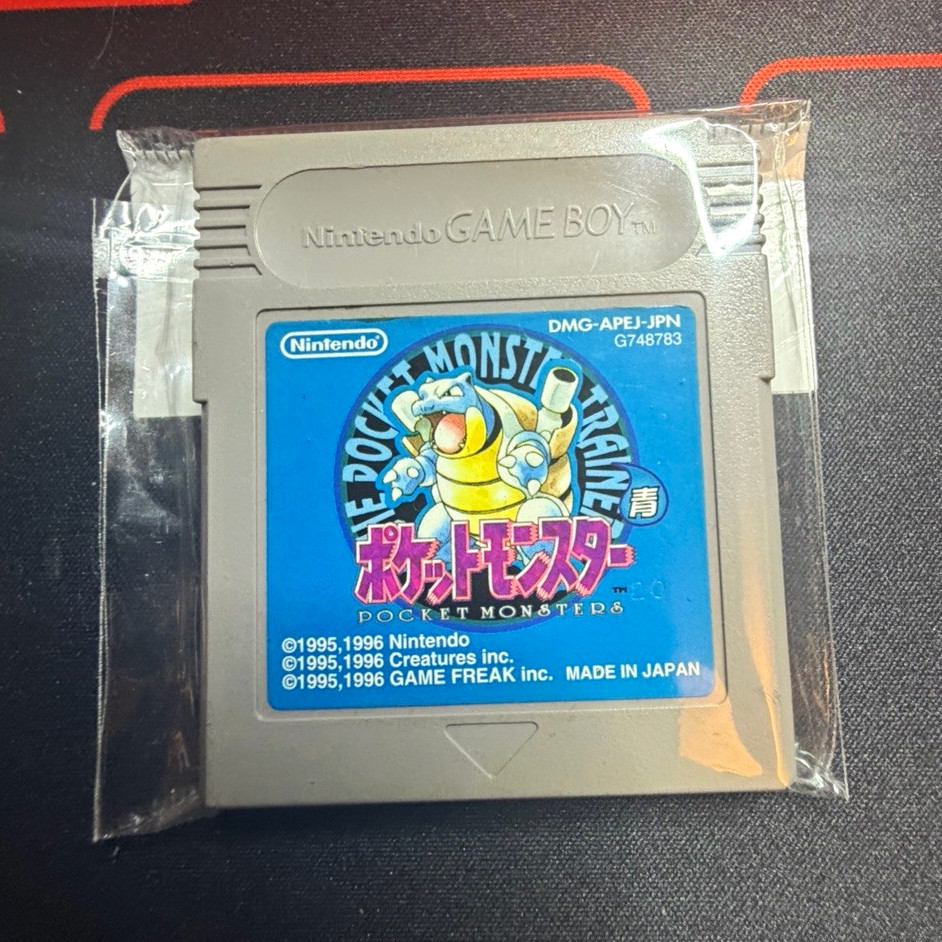 Nintendo Pocket Monsters Blue Version Game Boy NTSC-J Japan Pokémon