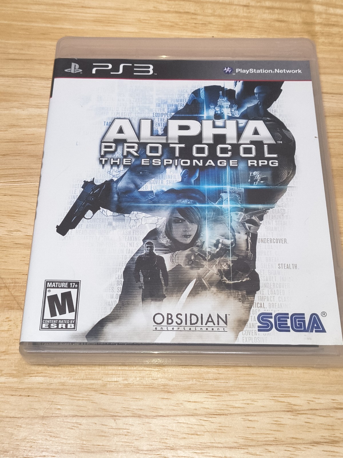 Alpha Protocol The Espionage RPG (Sony PlayStation 3, PS3, 2010) CIB Tested