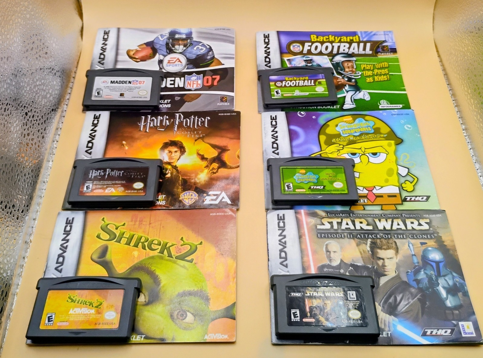 Gameboy 15 Game Lot Advance, Color , Most W/ Manuals Read Description Pokemon