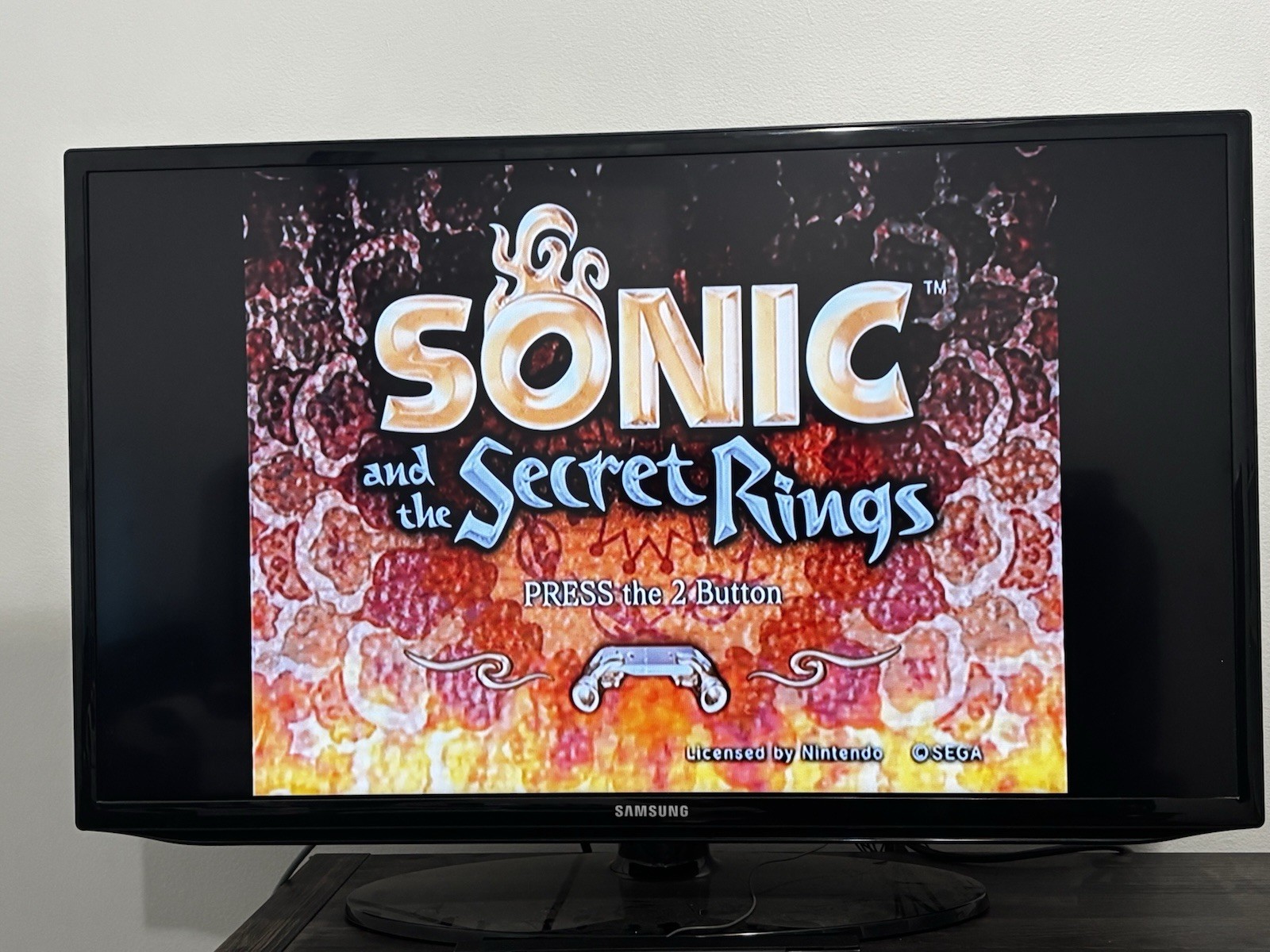 Sonic and the Secret Rings Nintendo Wii Target Exclusive with Comic DVD
