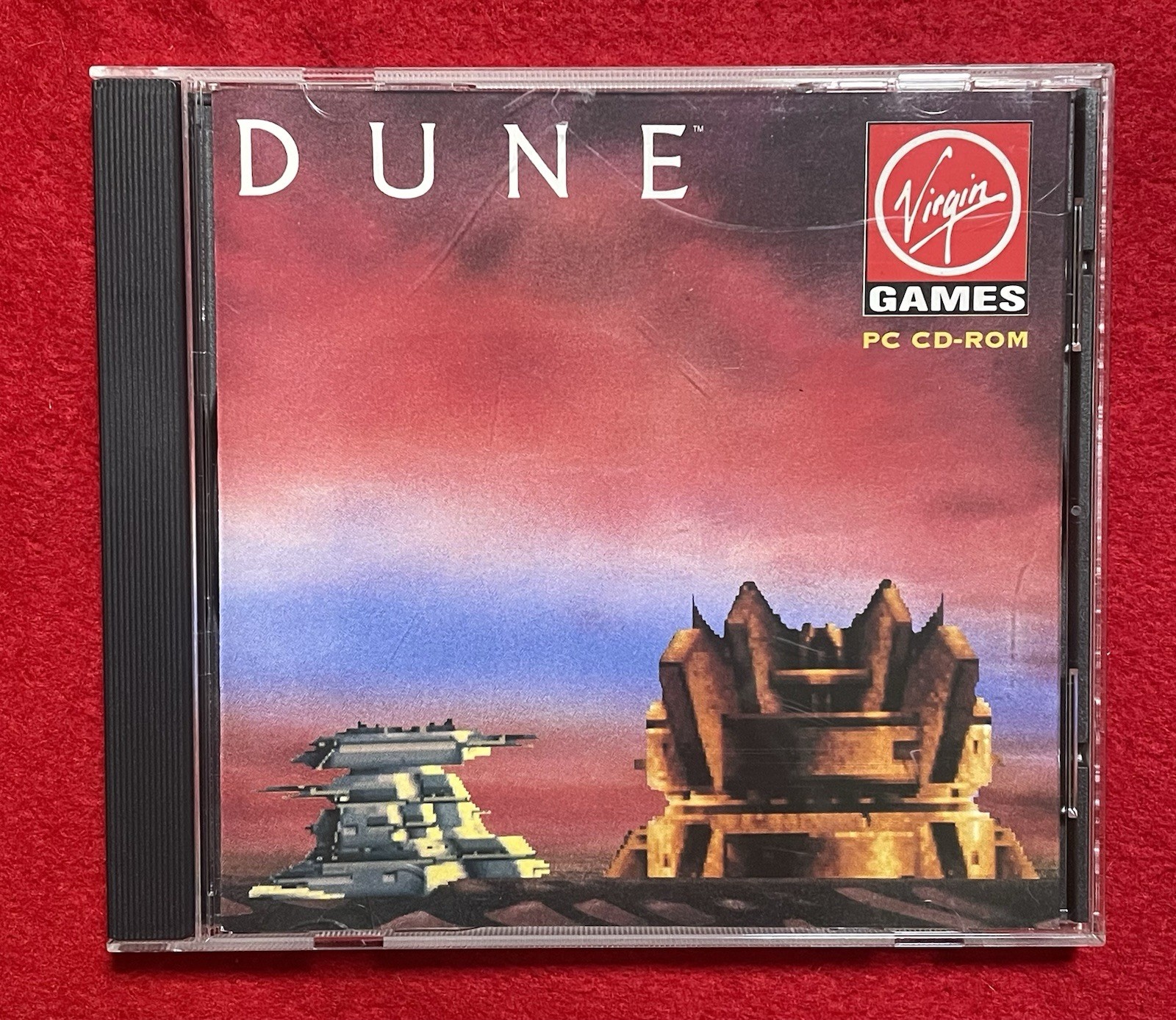 Dune PC CD-ROM Virgin Games 1992 – w/Rare Rear Cover