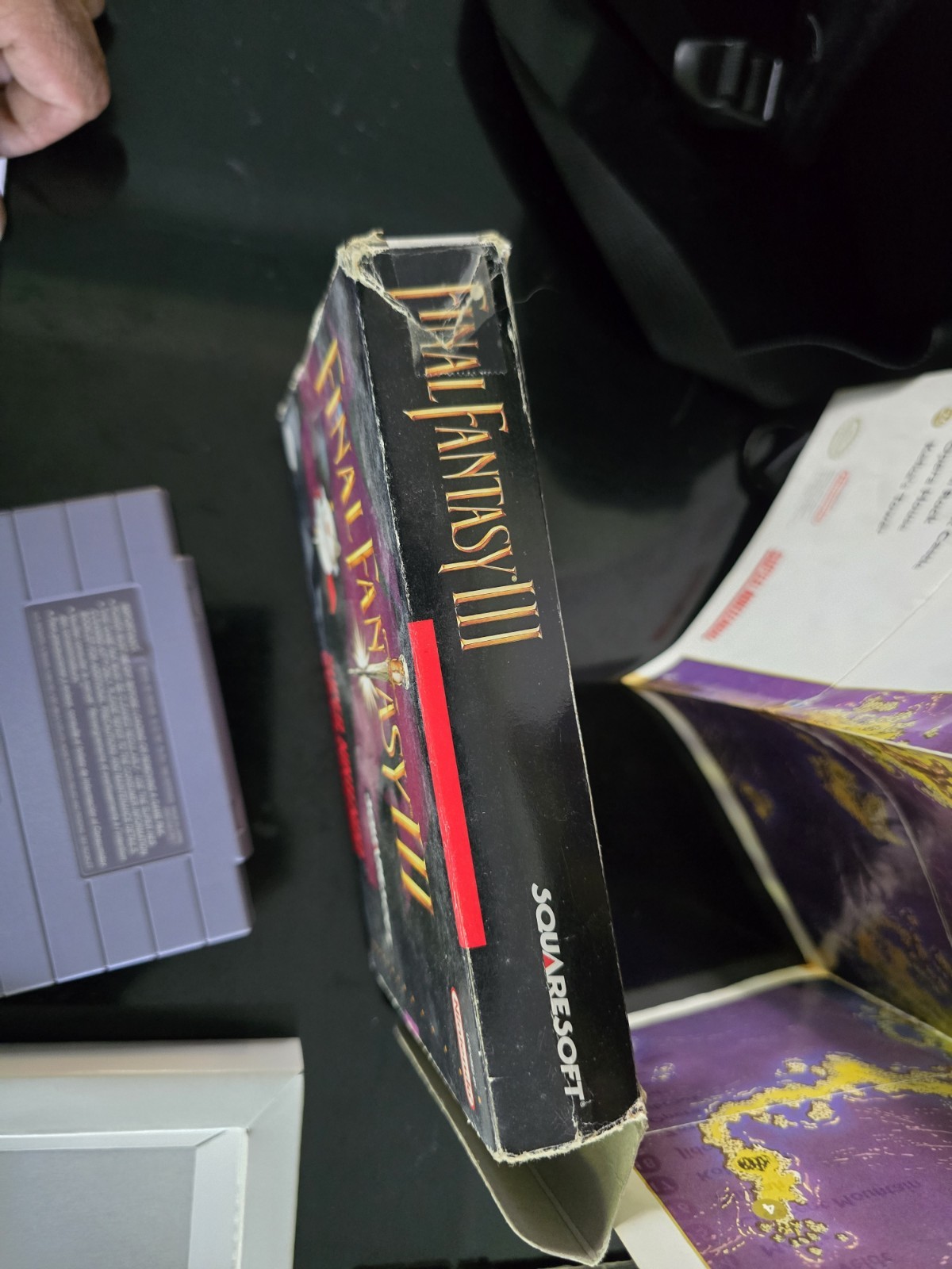 Final Fantasy III 3 (Super Nintendo SNES) Complete in Box CIB
