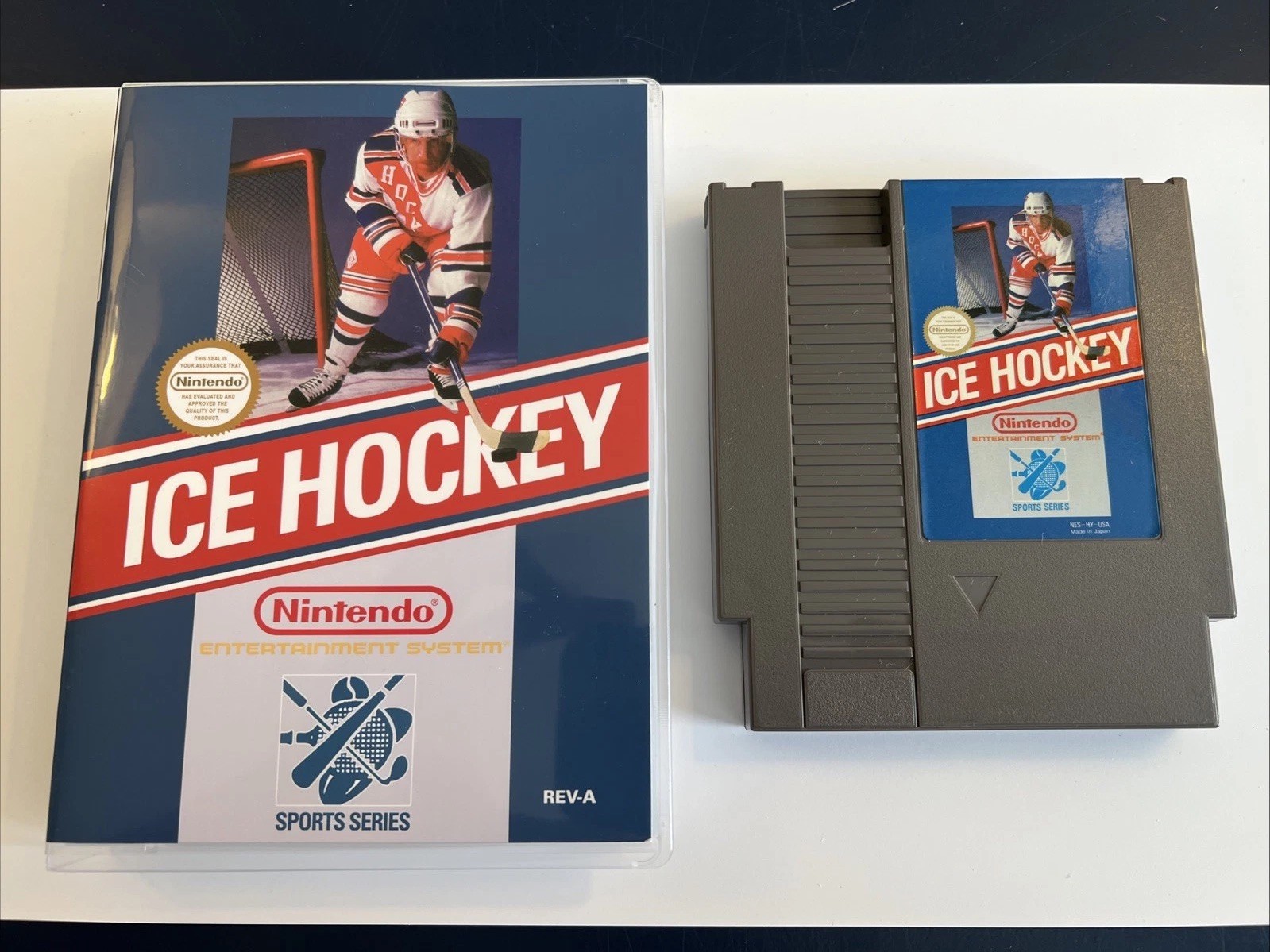 Ice Hockey (1988) – NES – Nintendo