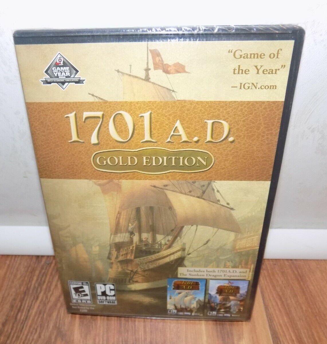 1701 A.D.: Gold Edition (PC, 2008) BRAND NEW, SEALED