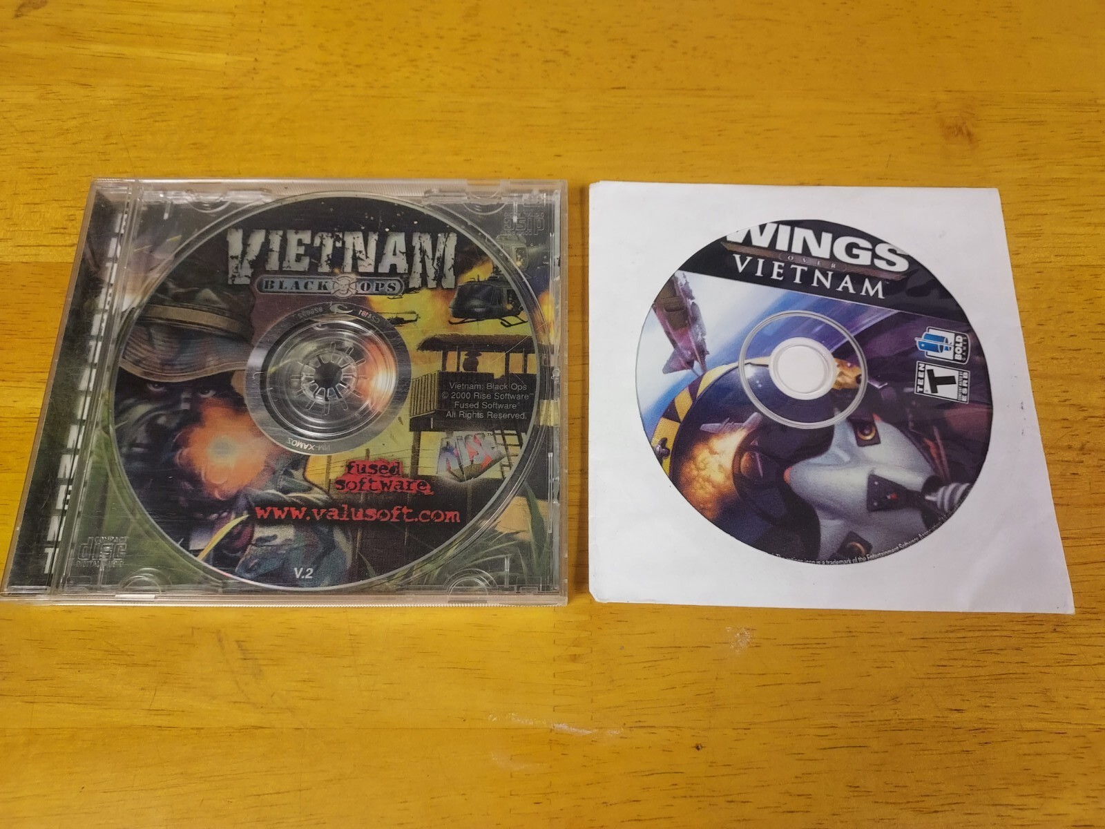 Vietnam Black Ops PC & Wing Vietnam PC Game Lot