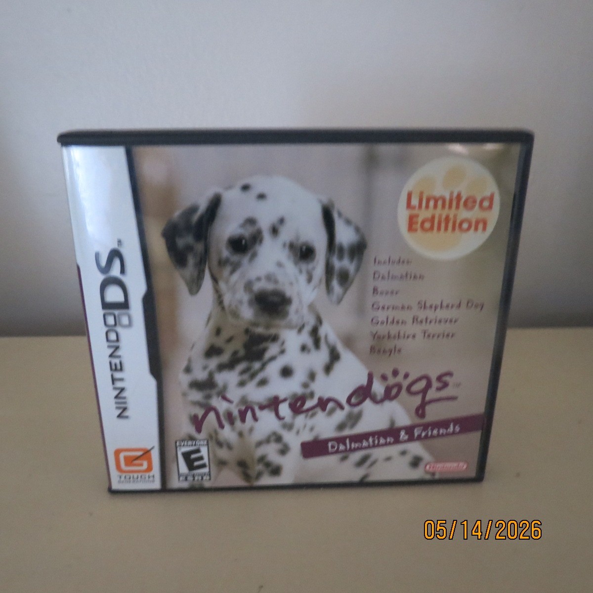 Nintendogs: Dalmatian & Friends – Nintendo DS Game Complete with Manual VGC