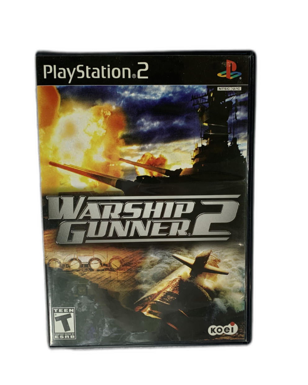 Warship Gunner 2 Koei PS2 Game (2006) – TESTED WORKING – MISSING MANUAL