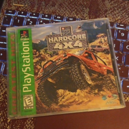 TNN Motorsports HardCore 4×4 Complete (Sony PlayStation 1996) VG Shape & Tested