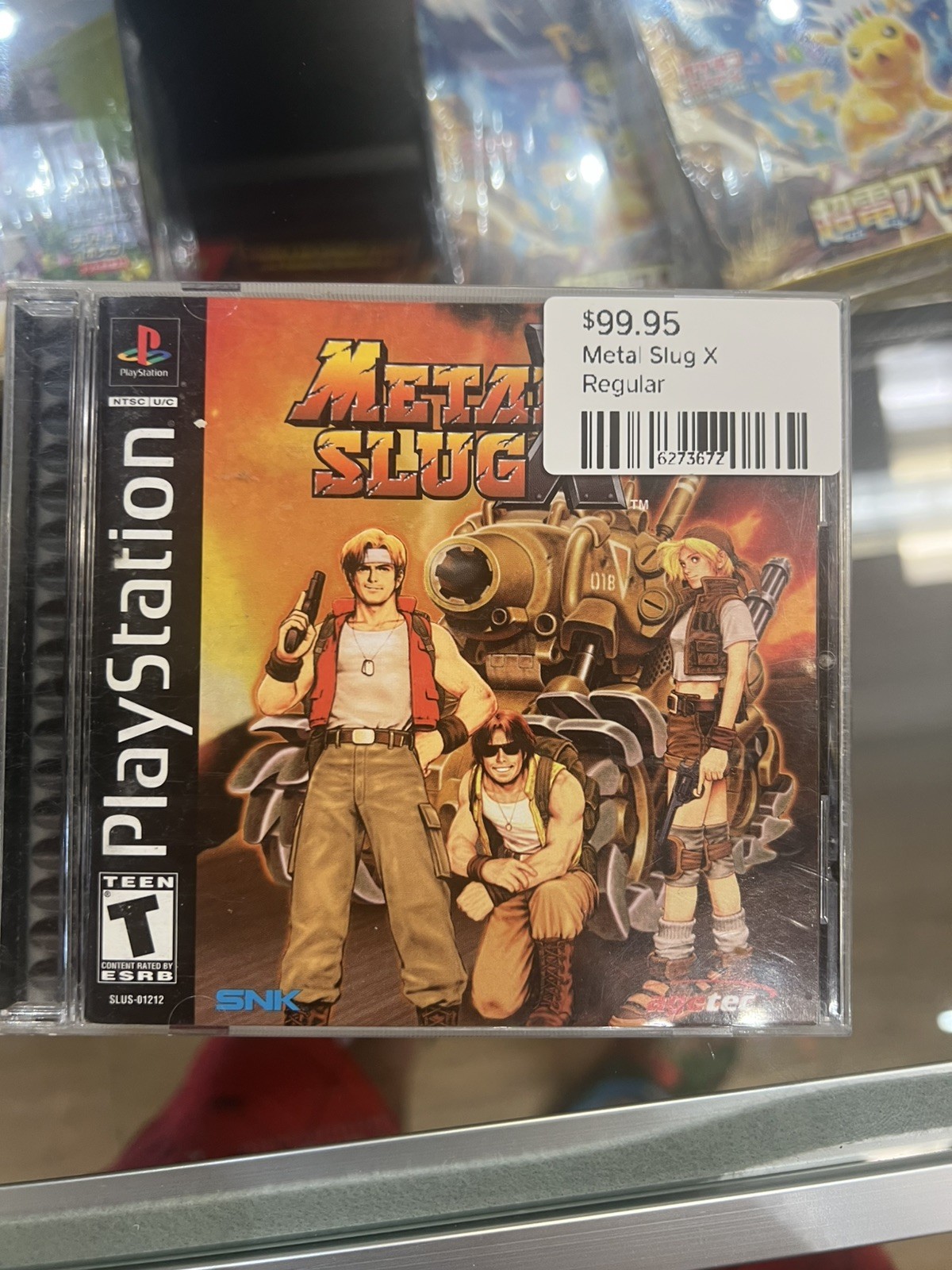Metal Slug X PS1 Complete Excellent Conditikn