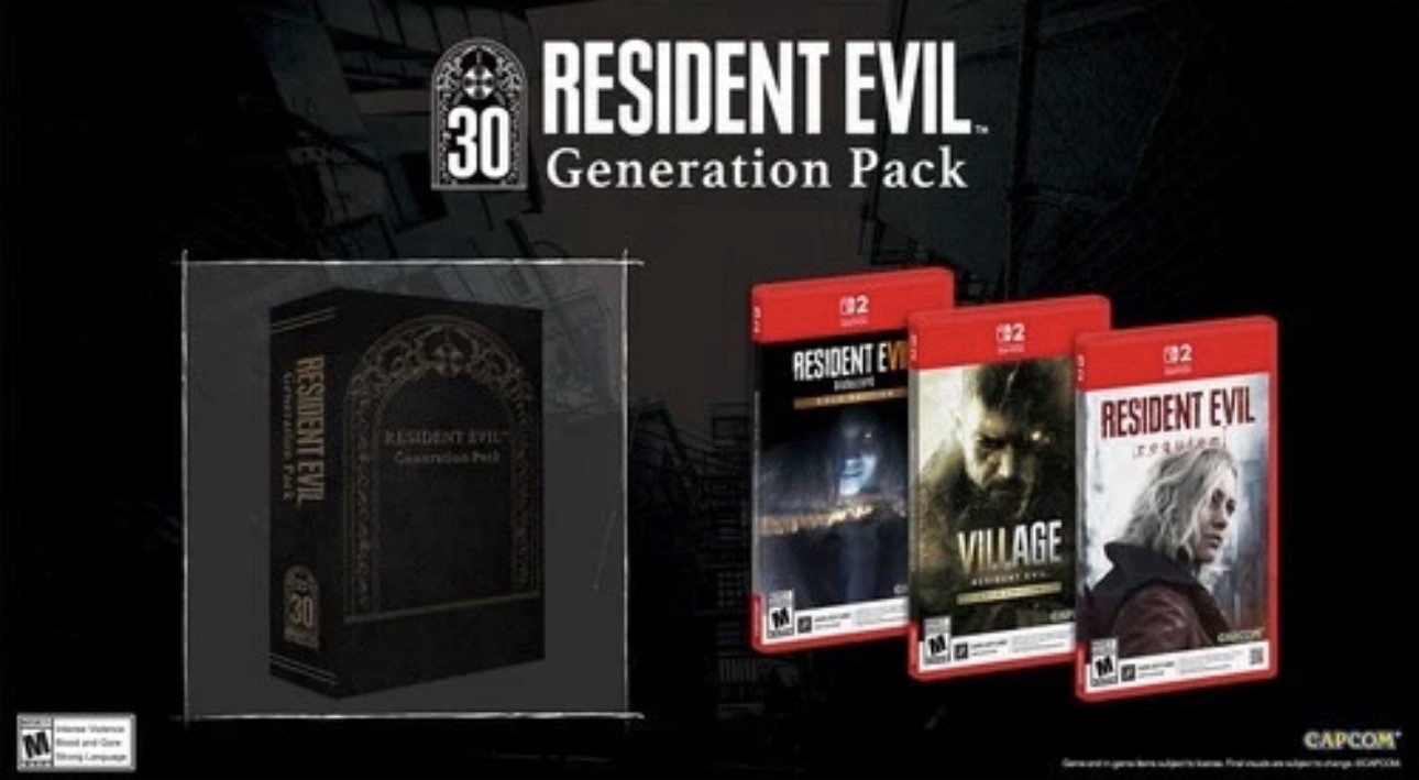 Resident Evil Generation Pack 30th Anniversary – Nintendo Switch 2 *SHIPS TODAY*