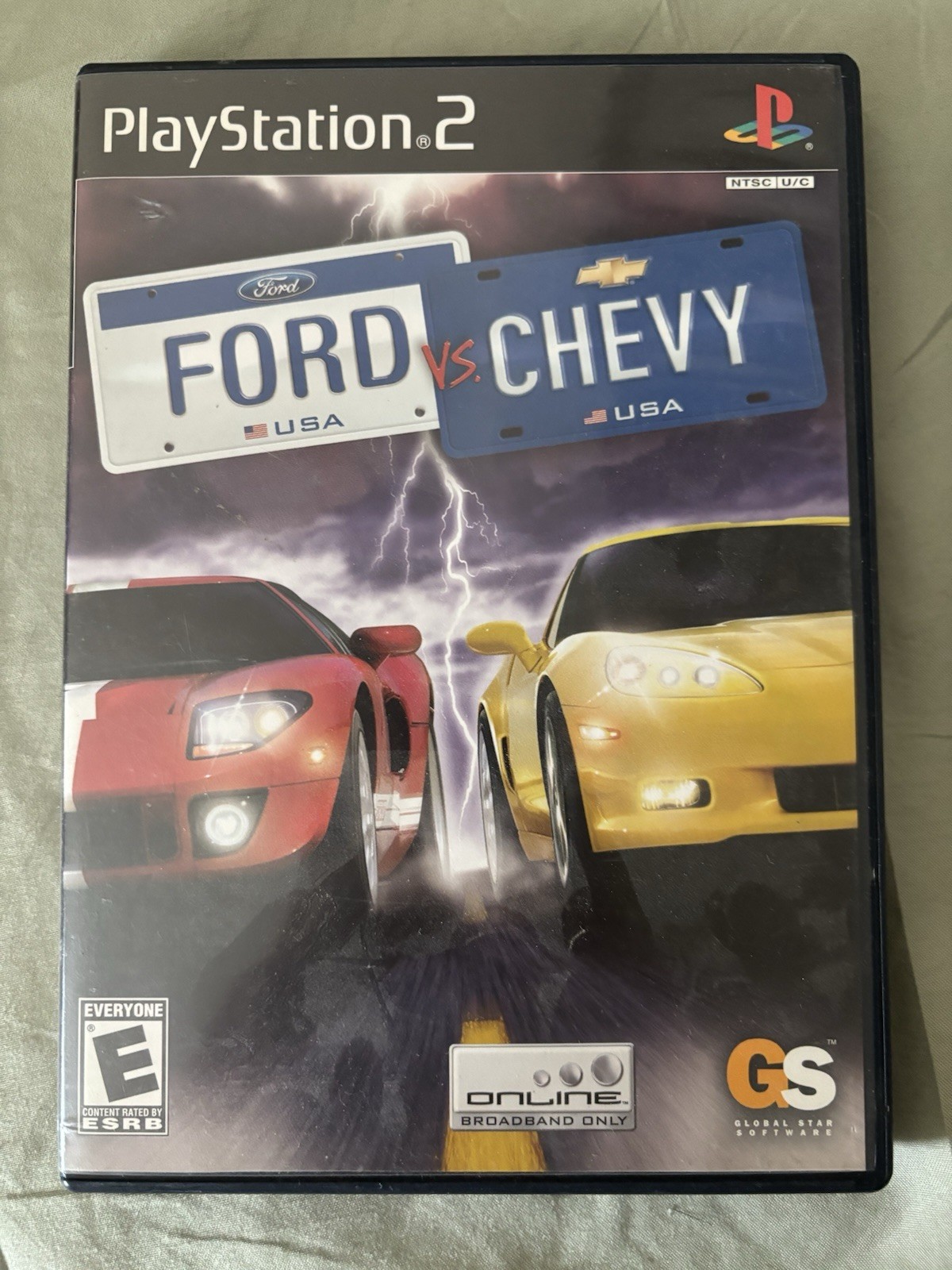Global Star Software Ford Vs. Chevy Sony PlayStation 2 Multiplayer Manual 2005
