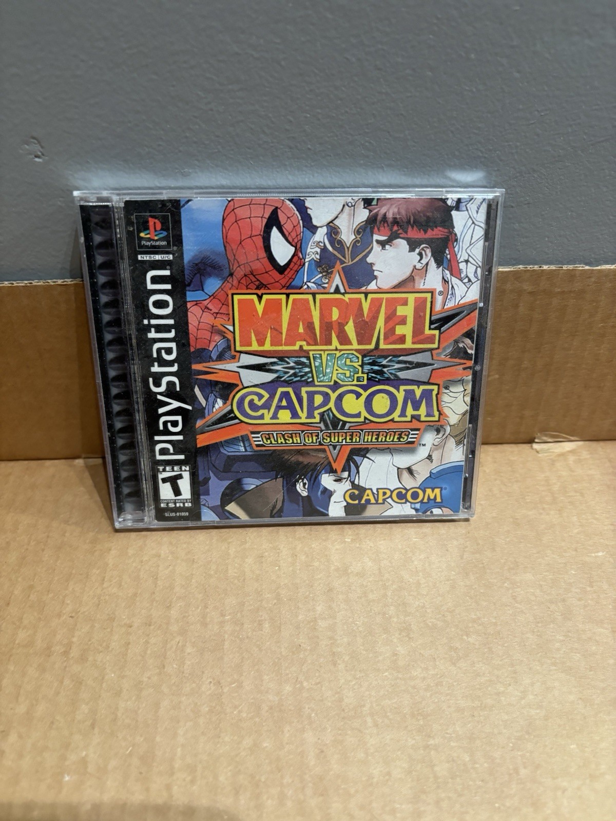 Marvel vs. Capcom: Clash of Super Heroes (Sony PlayStation 1, 2000)
