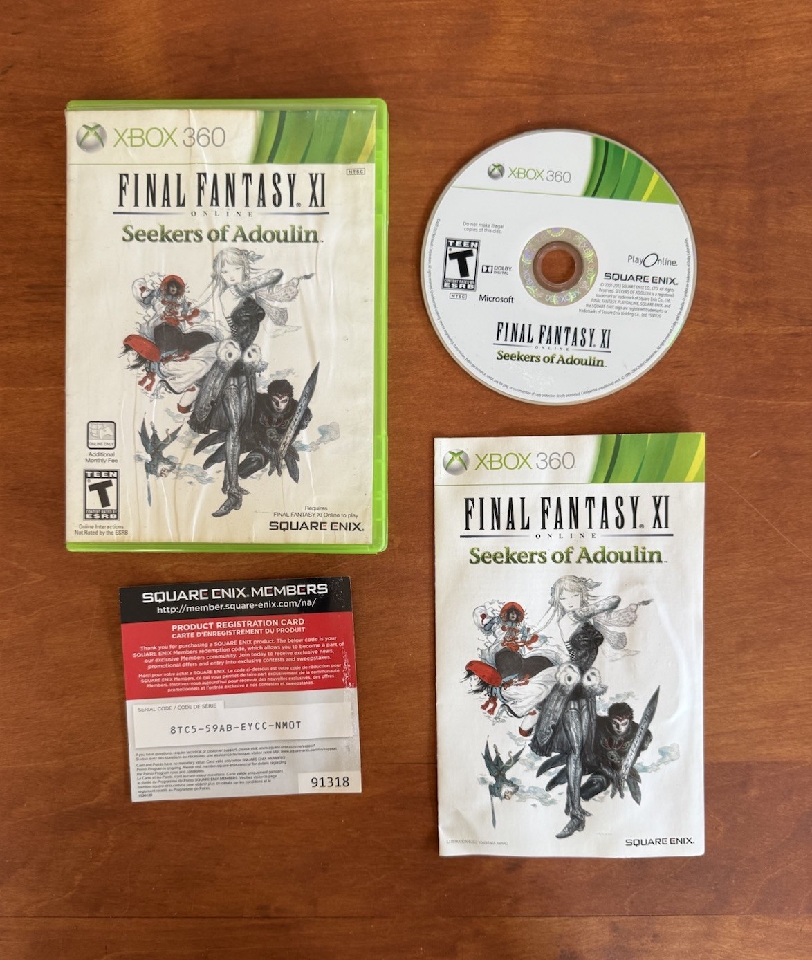 Final Fantasy XI Online: Seekers of Adoulin (Xbox 360) CIB Complete w/ Reg