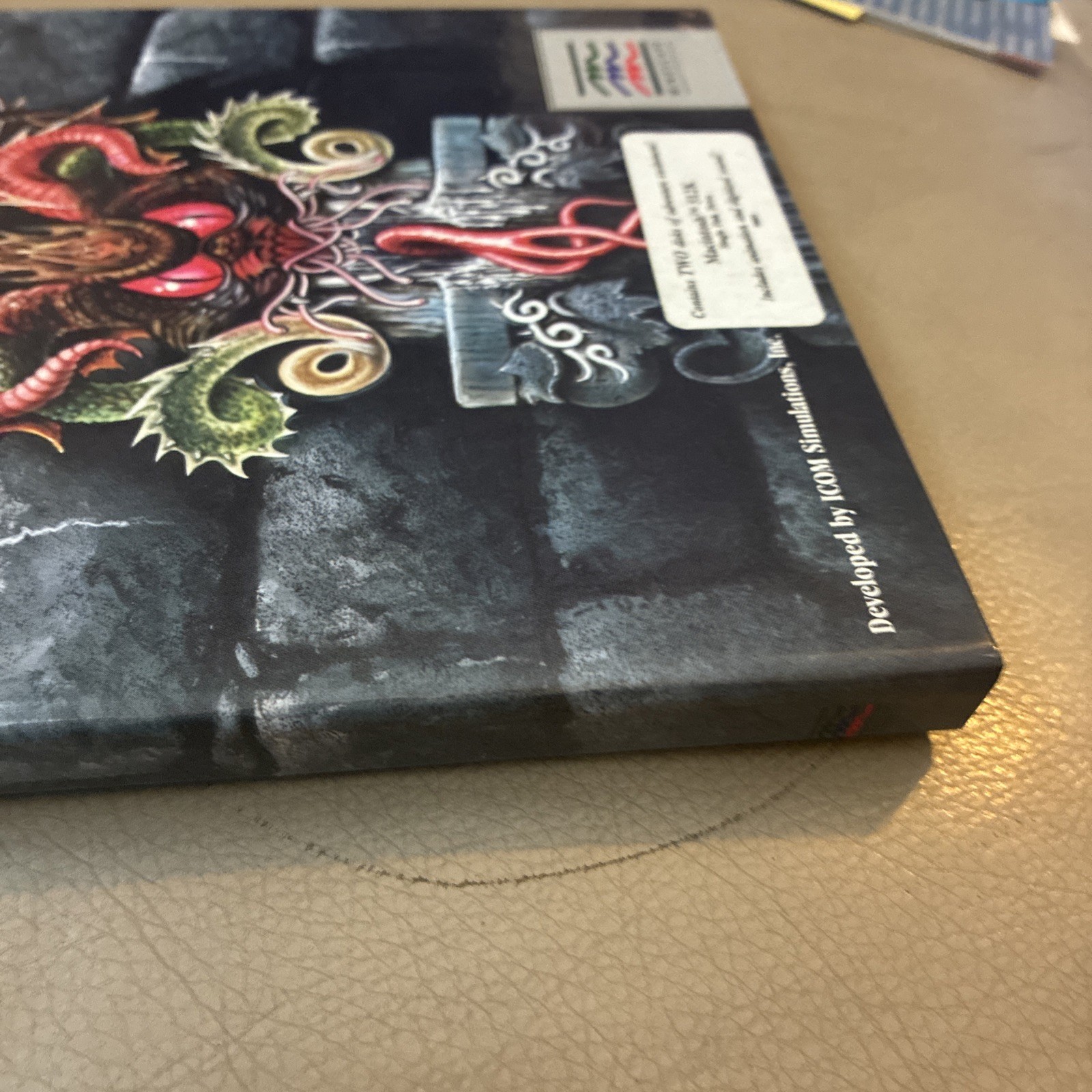 Shadowgate (Macintosh, 1987) – RARE First Edition Folio Mindscape (No Disc)