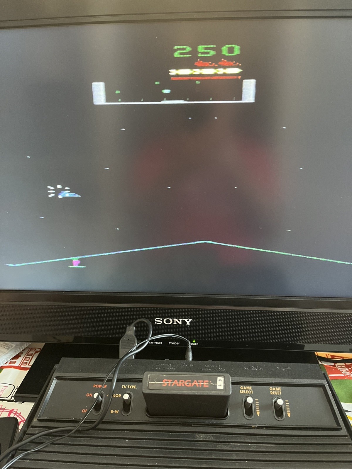 Stargate Atari 2600 Cartridge Only Tested And Works
