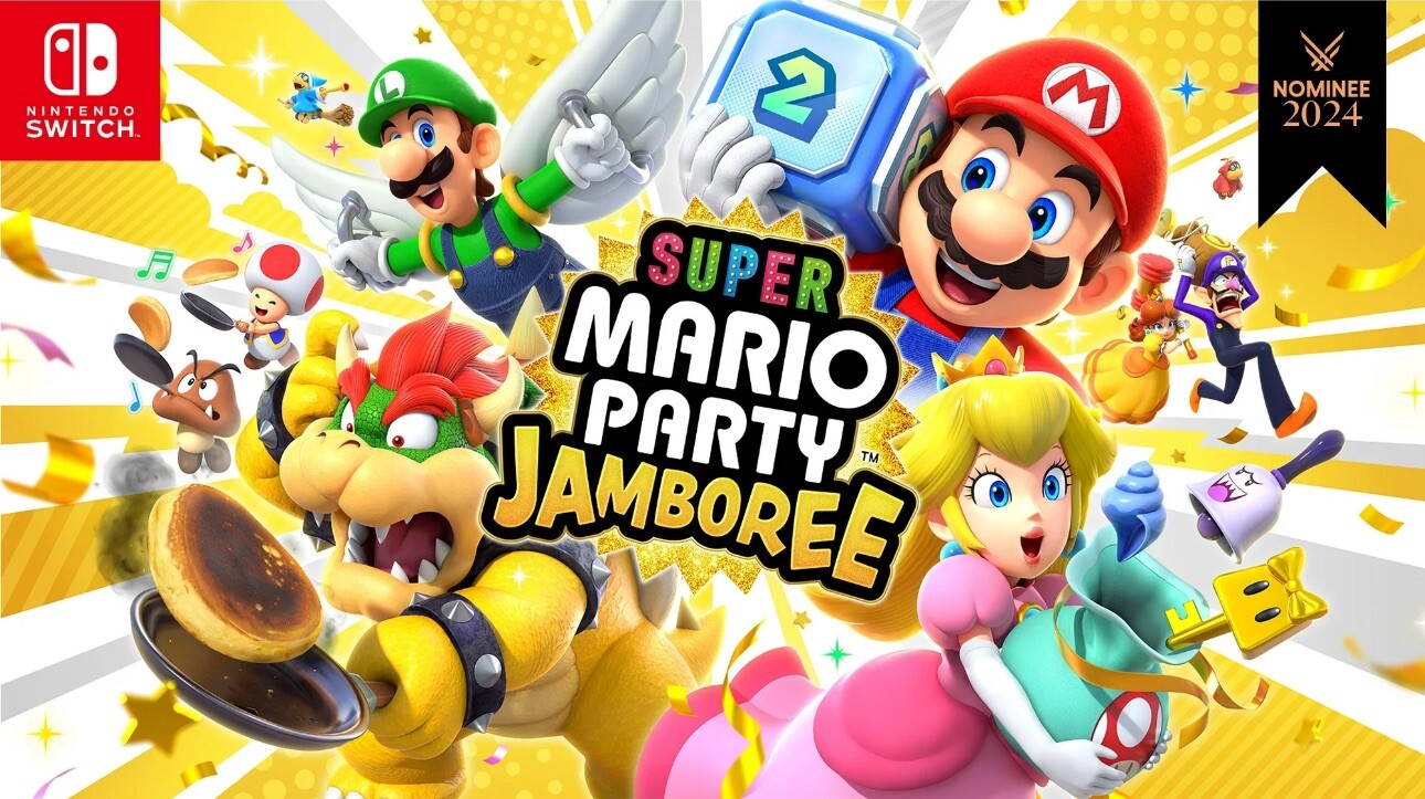 New Video Game Switch Oled Super Mario Party Jamboree Plus 3 Months Of Online