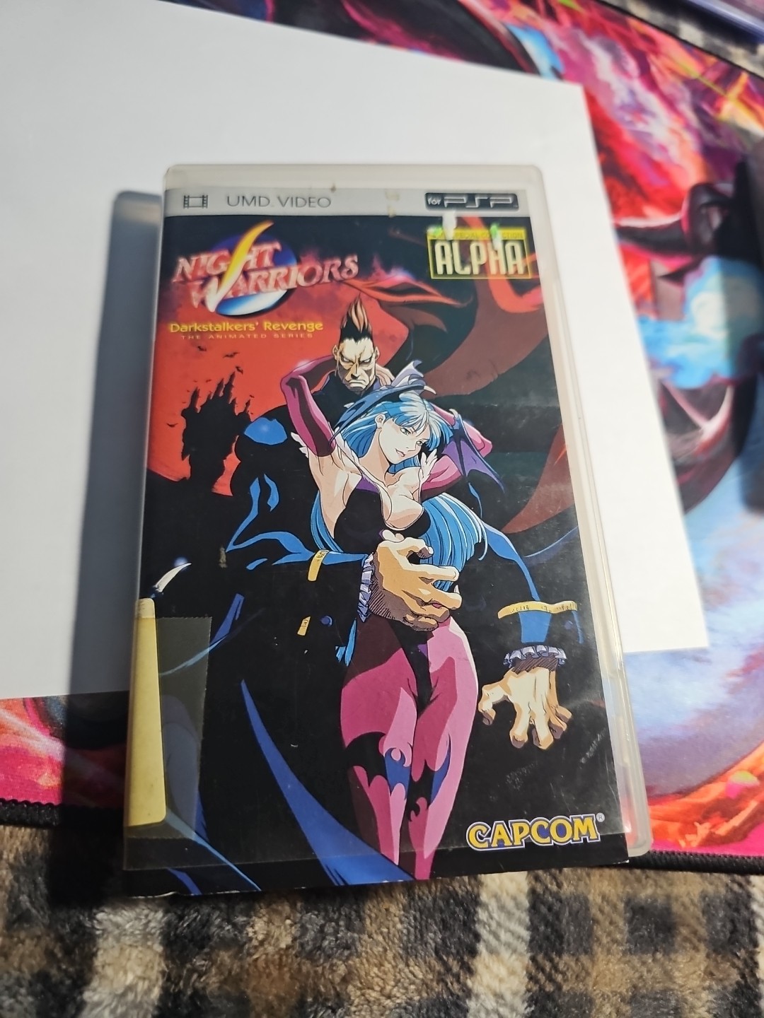 Capcom Night Warriors Darkstalkers’ Revenge Alpha Sony PSP UMD Video
