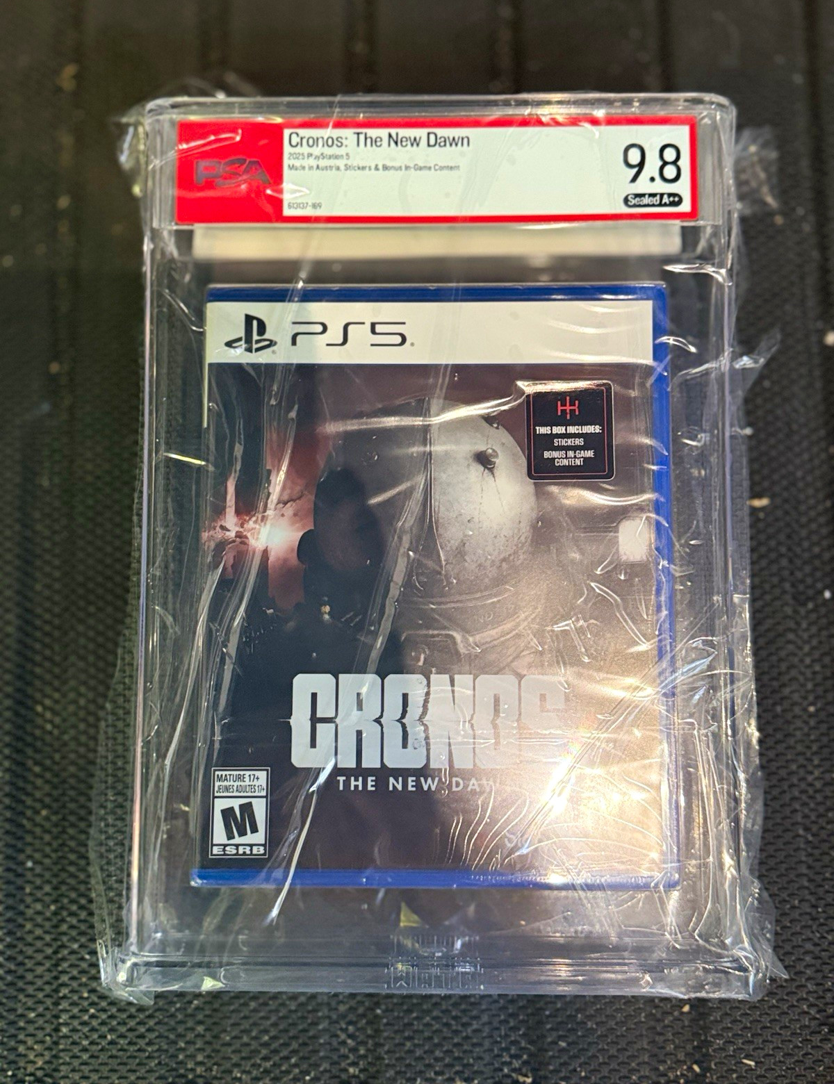 PSA 9.8 Sealed A++ Cronos The New Dawn PS5 Brand New Factory Sealed Rare