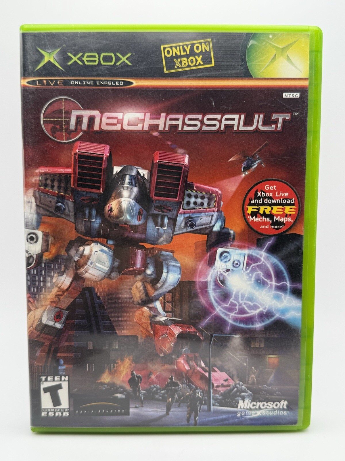 MechAssault (Microsoft Xbox, 2002) Original Xbox Complete CIB