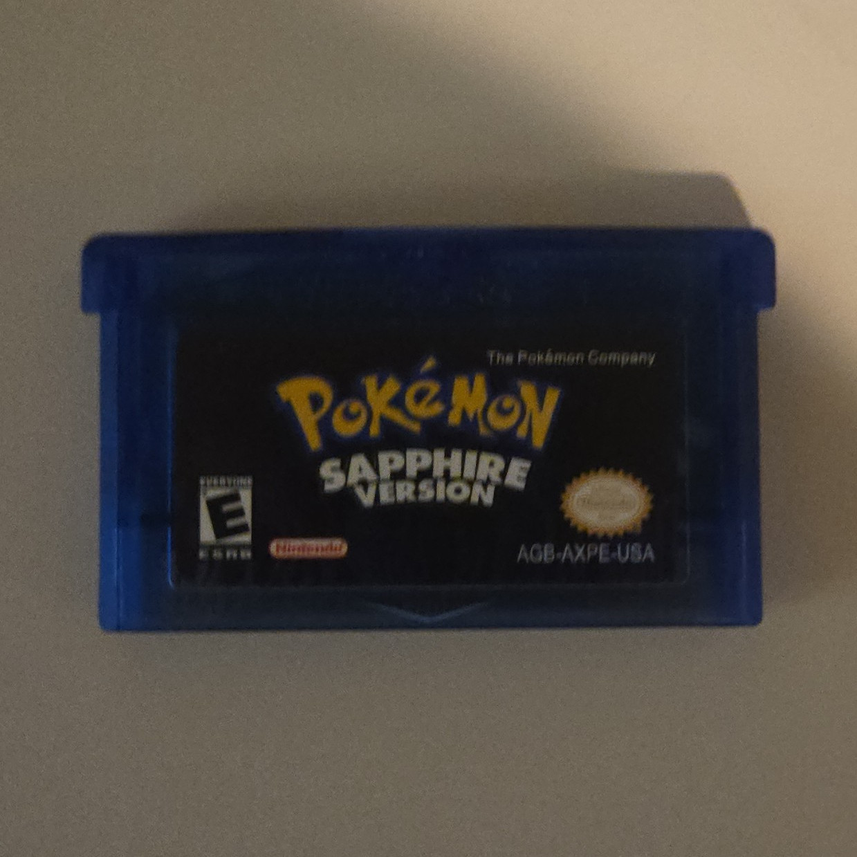 Nintendo Pokémon Sapphire Version Game Boy Advance (GBA) Cartridge E NTSC-U/C
