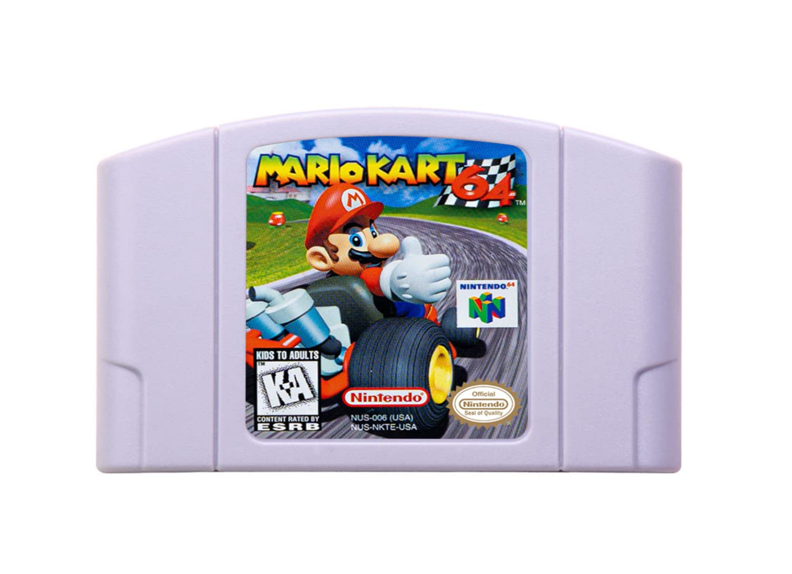 N64 games Cartridge Mario Kart 64 NTSC Version Retro Games reconstructed US