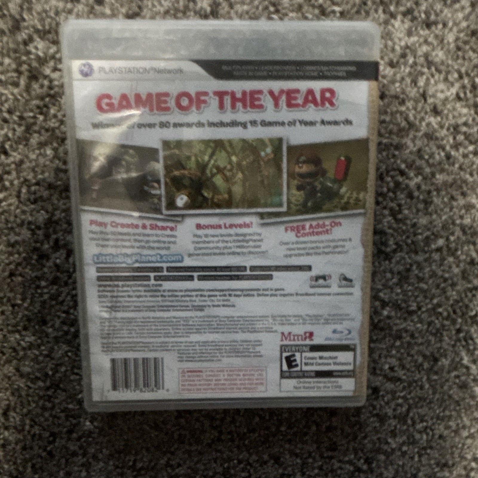 Sony LittleBigPlanet Game of the Year Edition – PS3 CIB With Instruction Manual