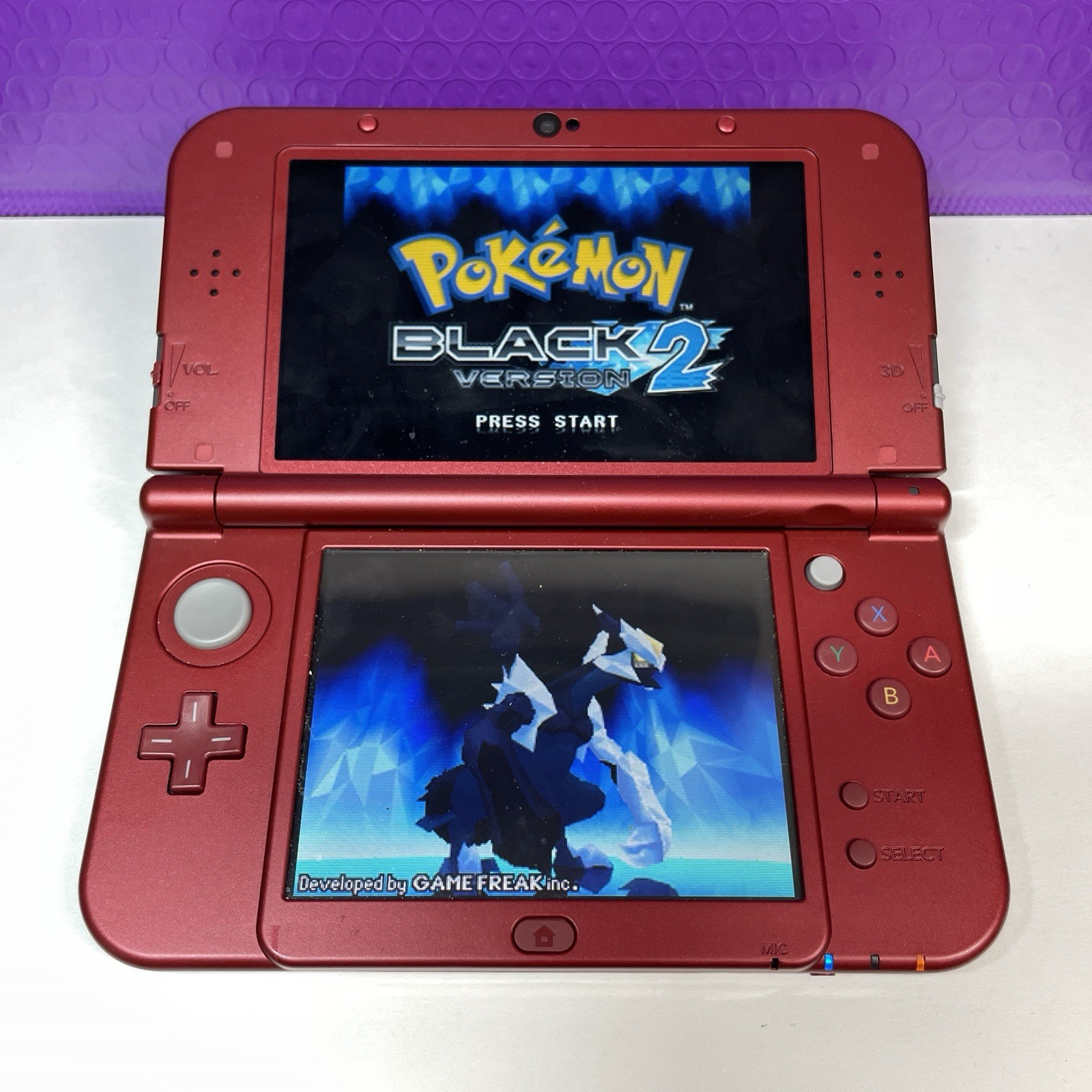 Pokemon Black Version 2 [Nintendo DS – Authentic] CIB Complete Game Case Inserts