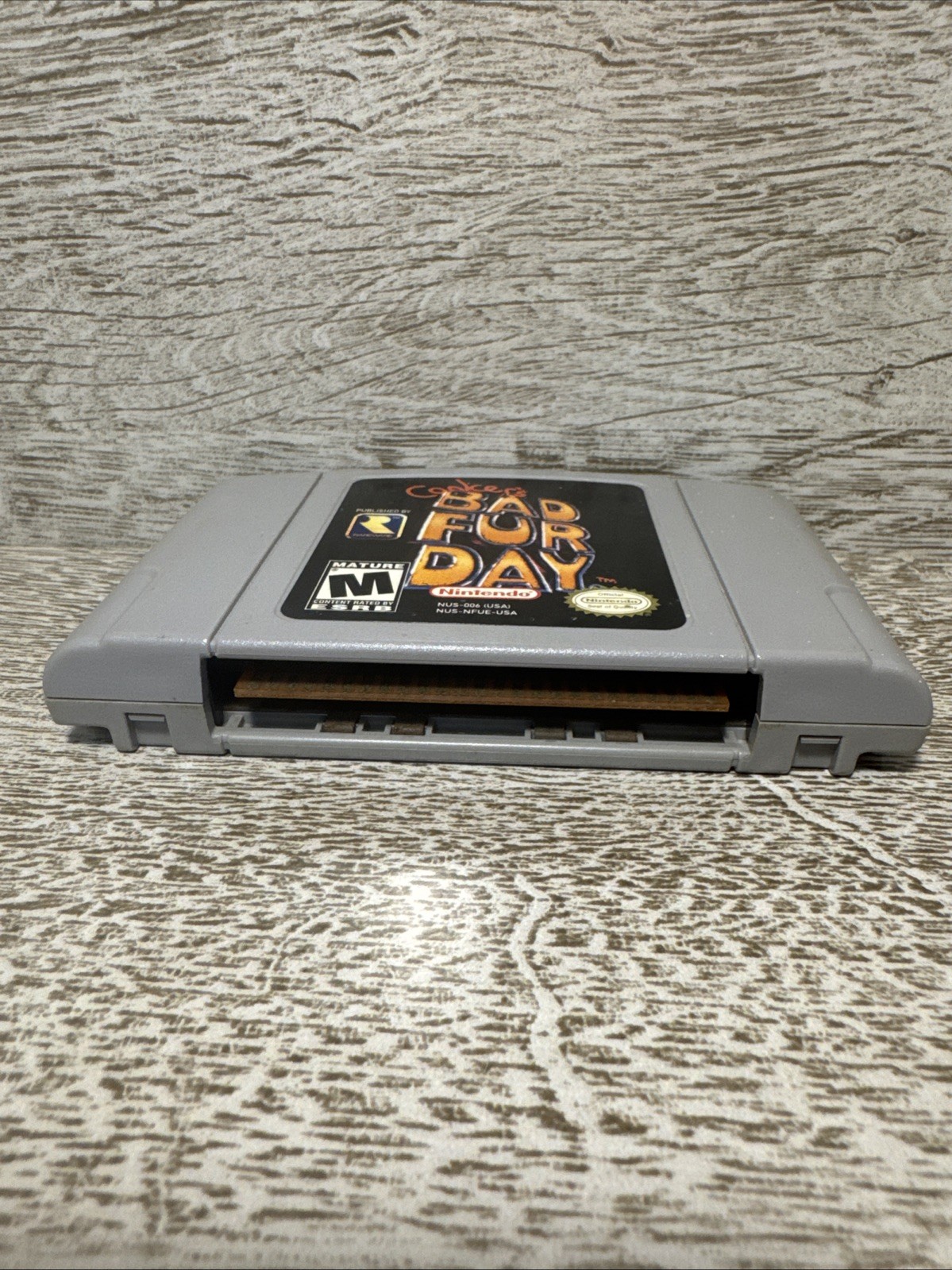 Conker’s Bad Fur Day Nintendo 64 N64, 2001, Authentic, Tested Working