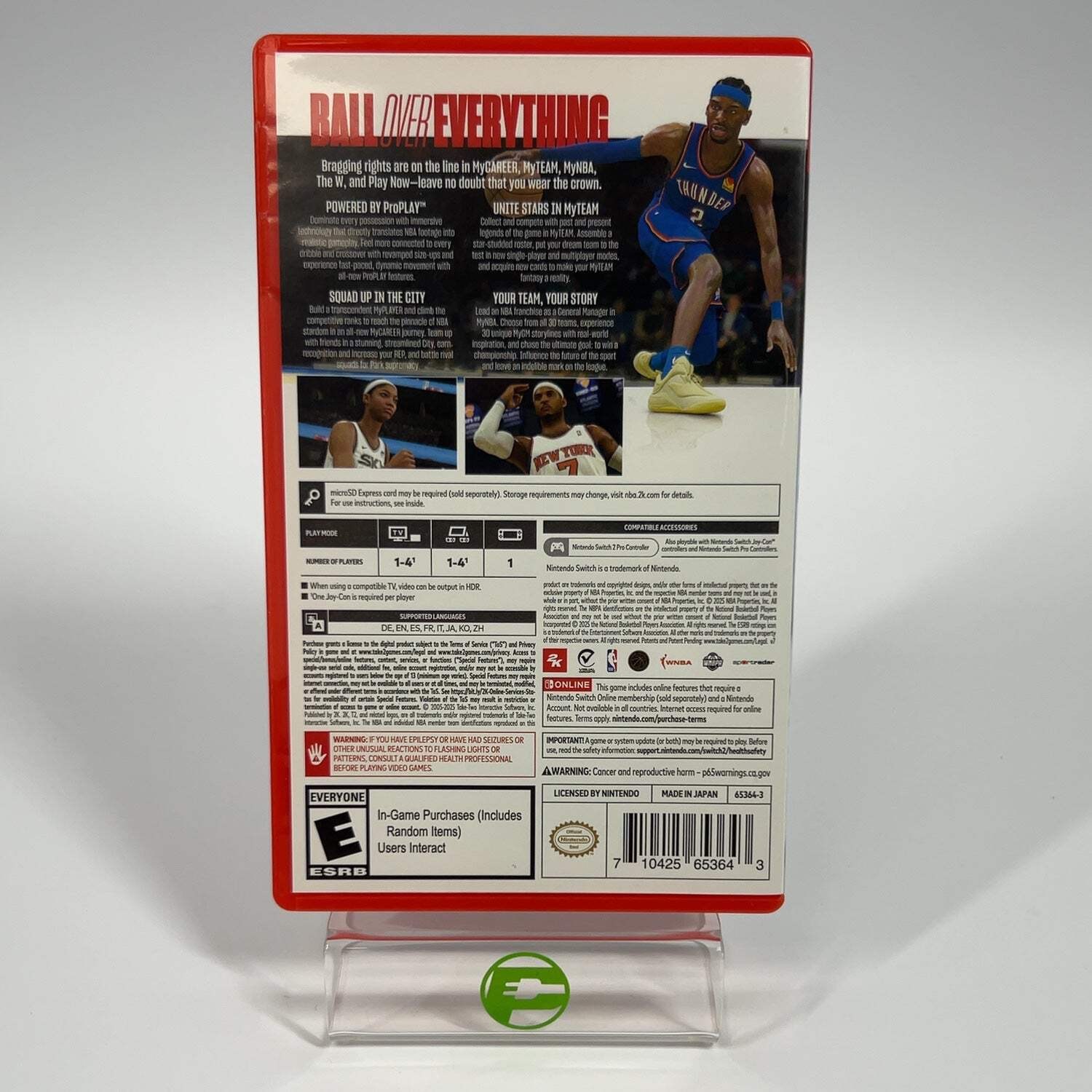NBA 2K26 (Nintendo Switch 2, 2025)
