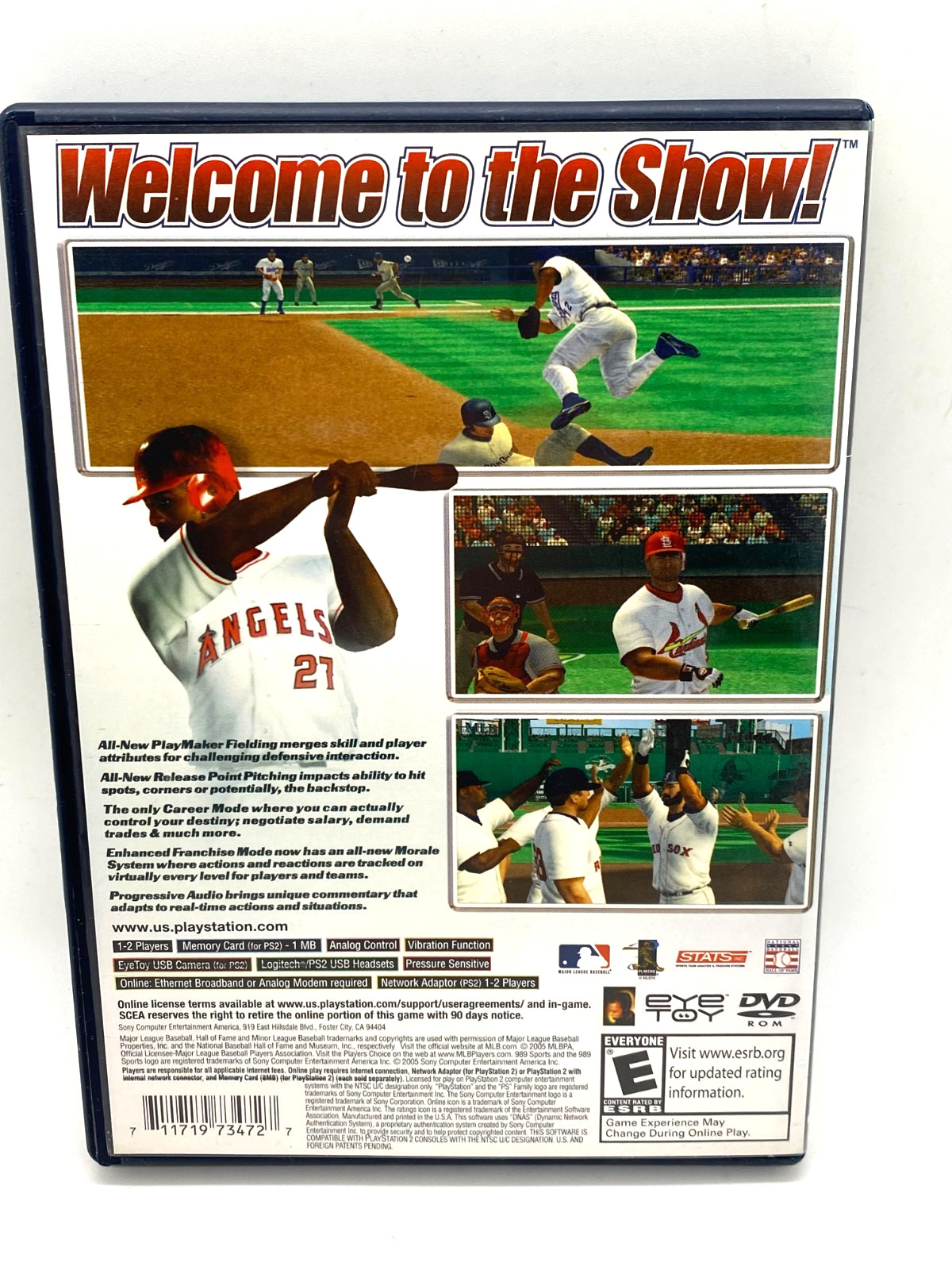 MLB 2006 – PlayStation 2 with manual