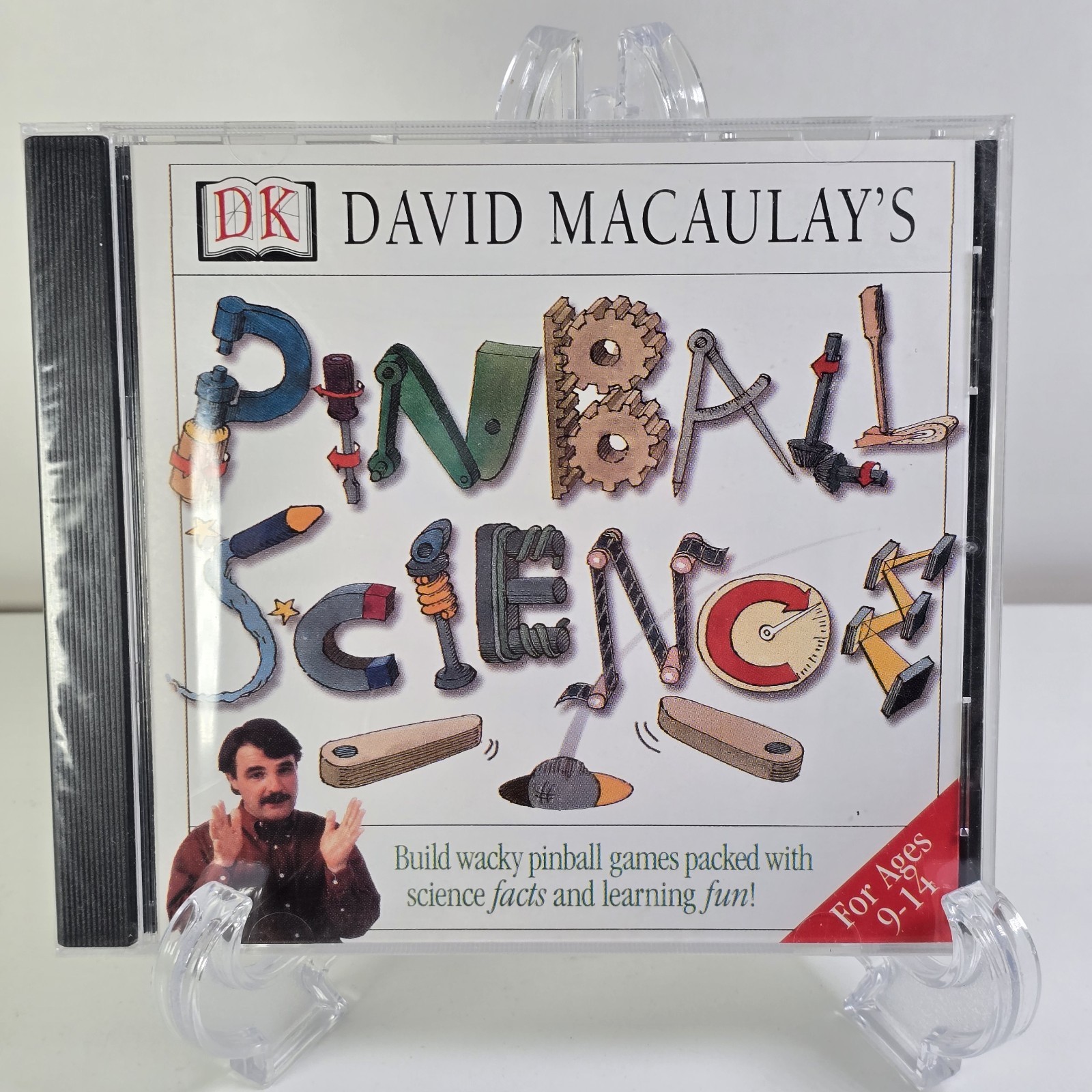 David Macaulays Pinball Science PC Mac CDROM Game 1998 DK Interactive NEW SEALED