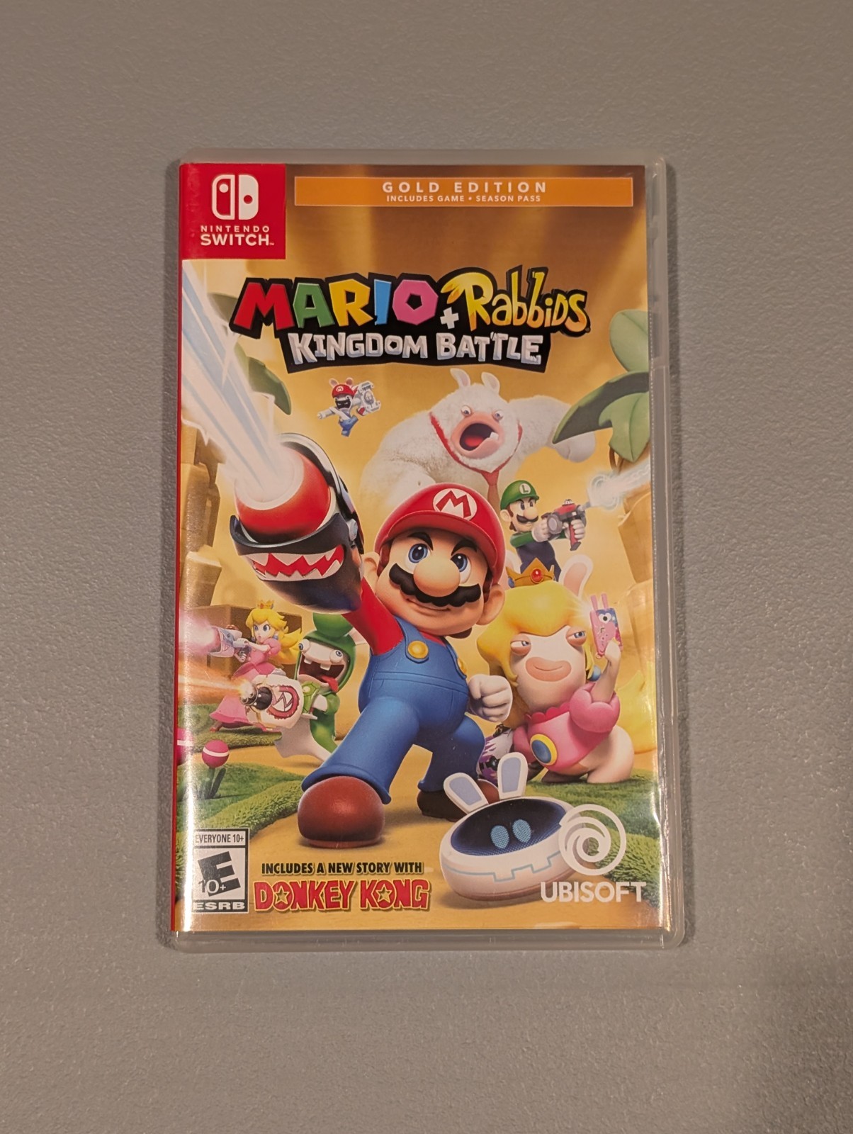 Mario+Rabbids Kingdom Battle Gold Edition – Rare Costco Edition **Code Is Used**