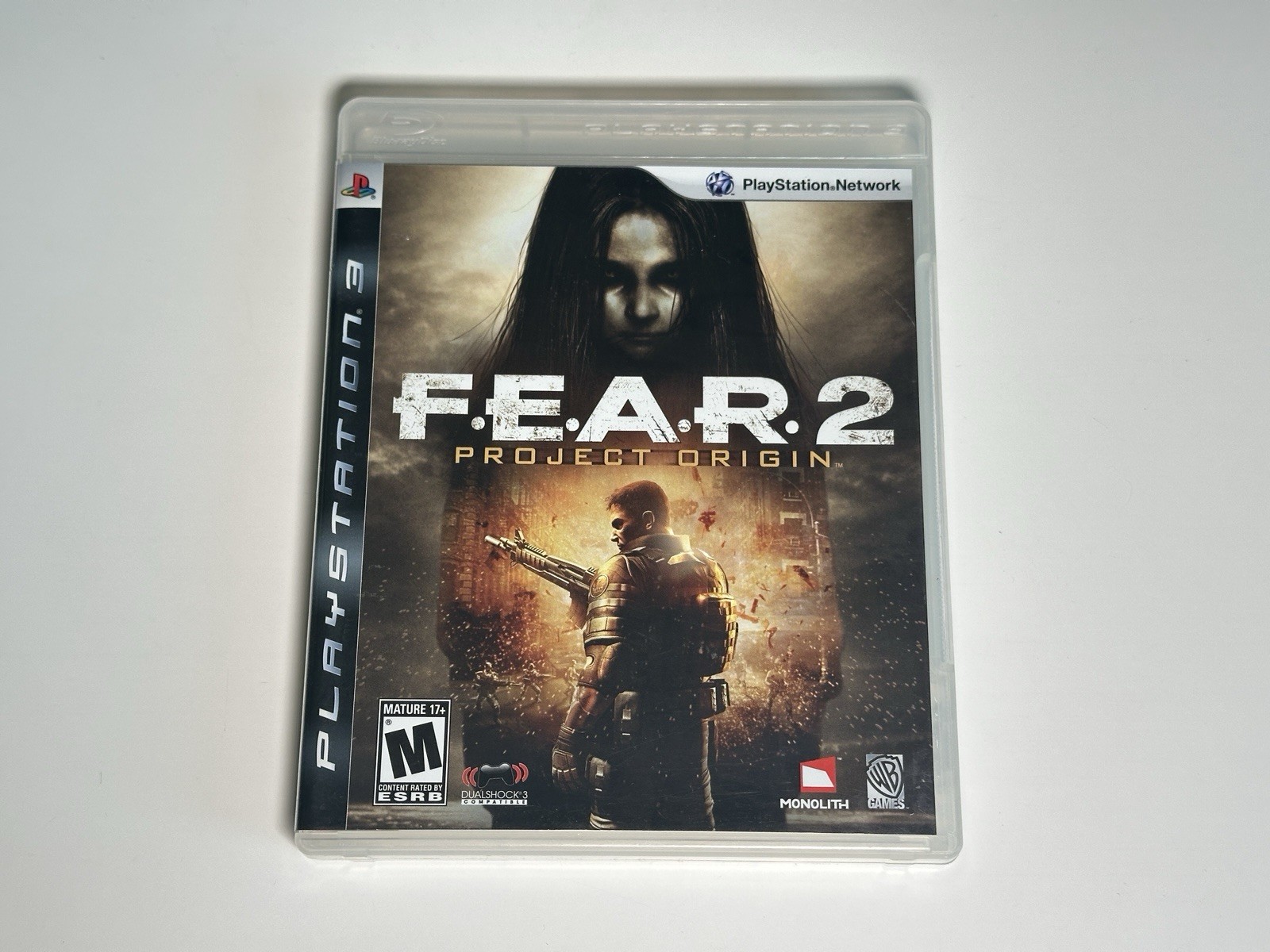 F.E.A.R. 2 Project Origin PS3 PlayStation 3 CIB COMPLETE / TESTED