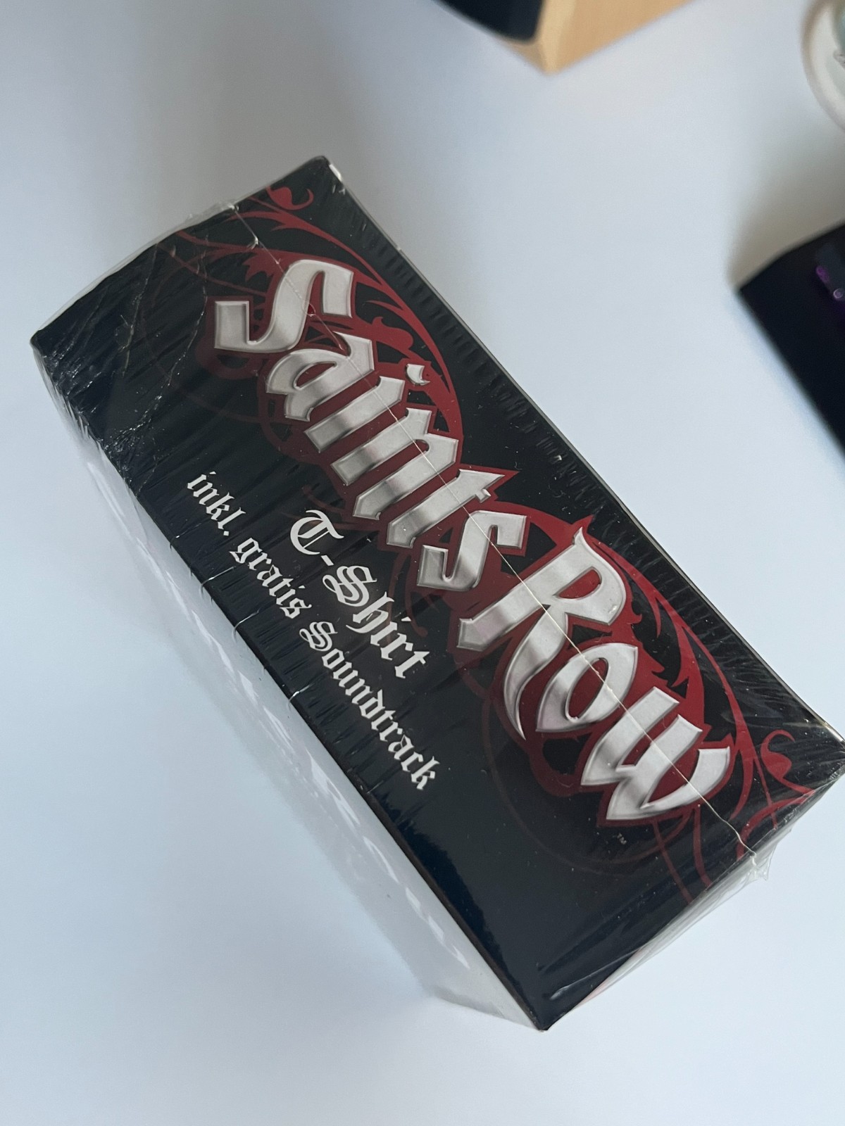 SEALED Saints Row 1 2006 Box Set Soundtrack And Shirt M Germany Exclusive RARE