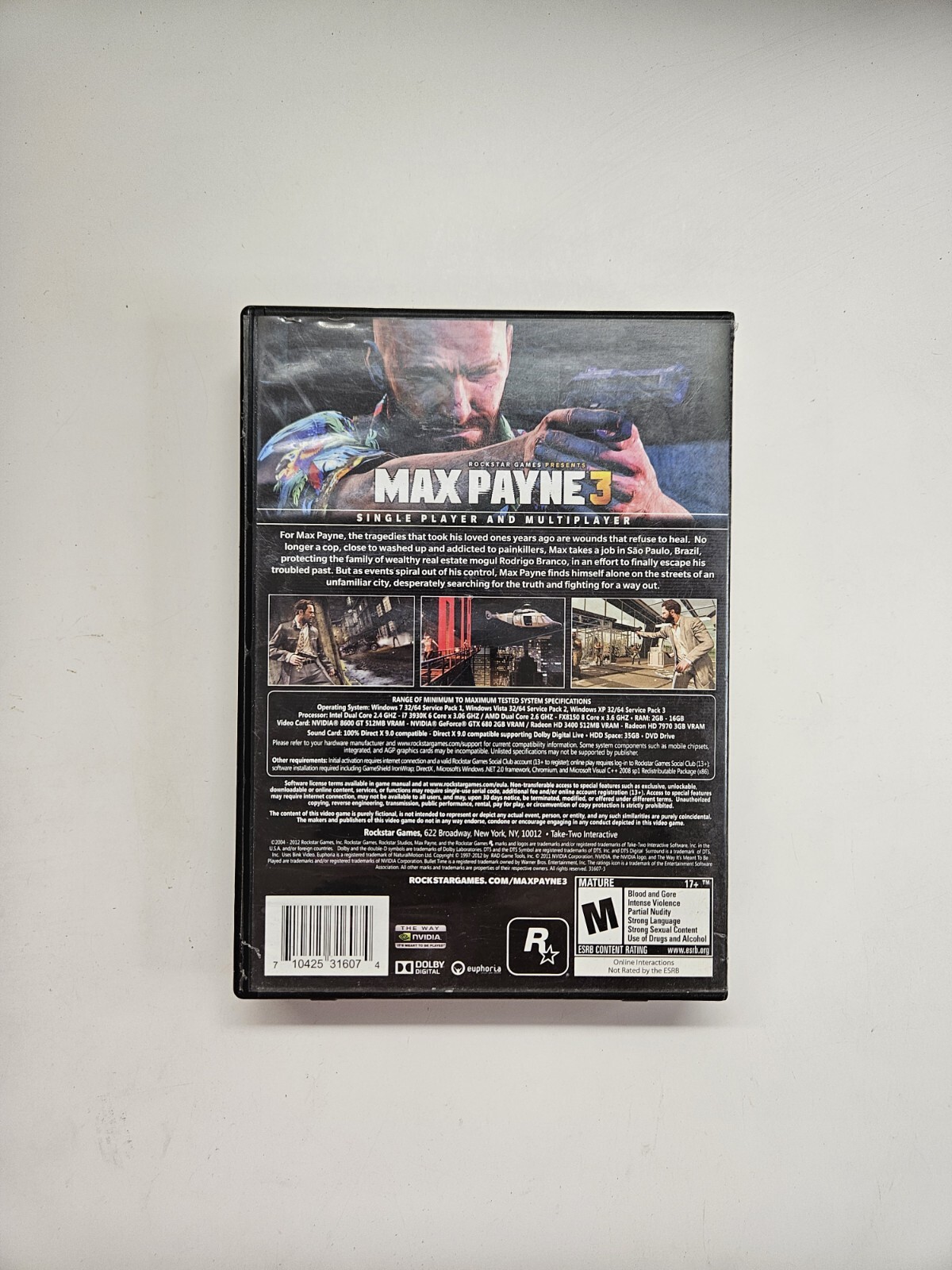Max Payne 3 (PC, 2012)