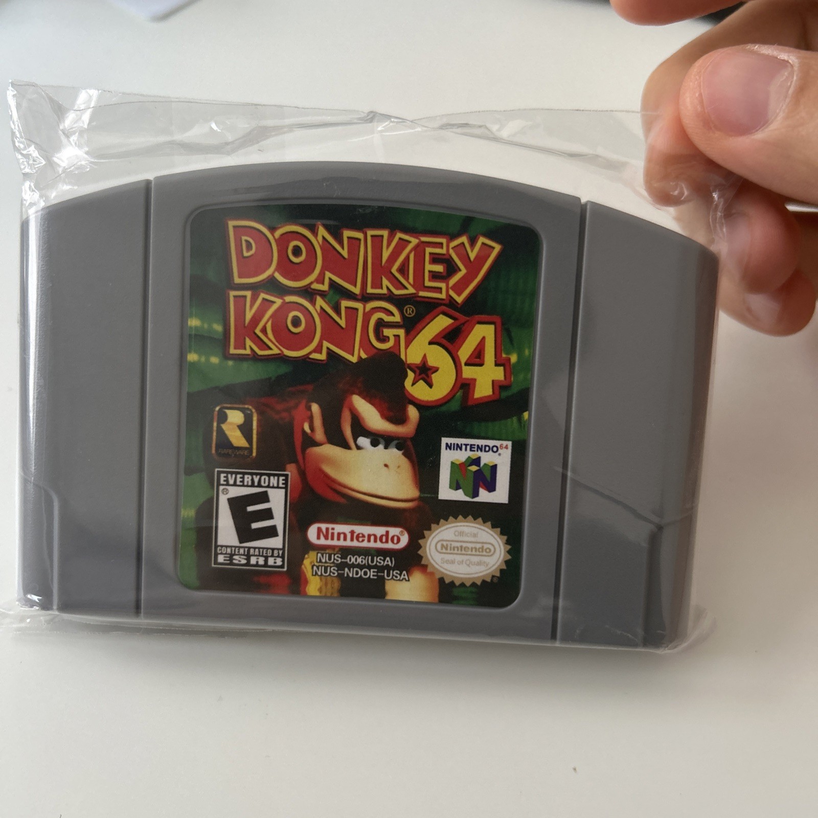 N64 games Cartridge Donkey Kong 64 NTSC version Retro games reconstructed US