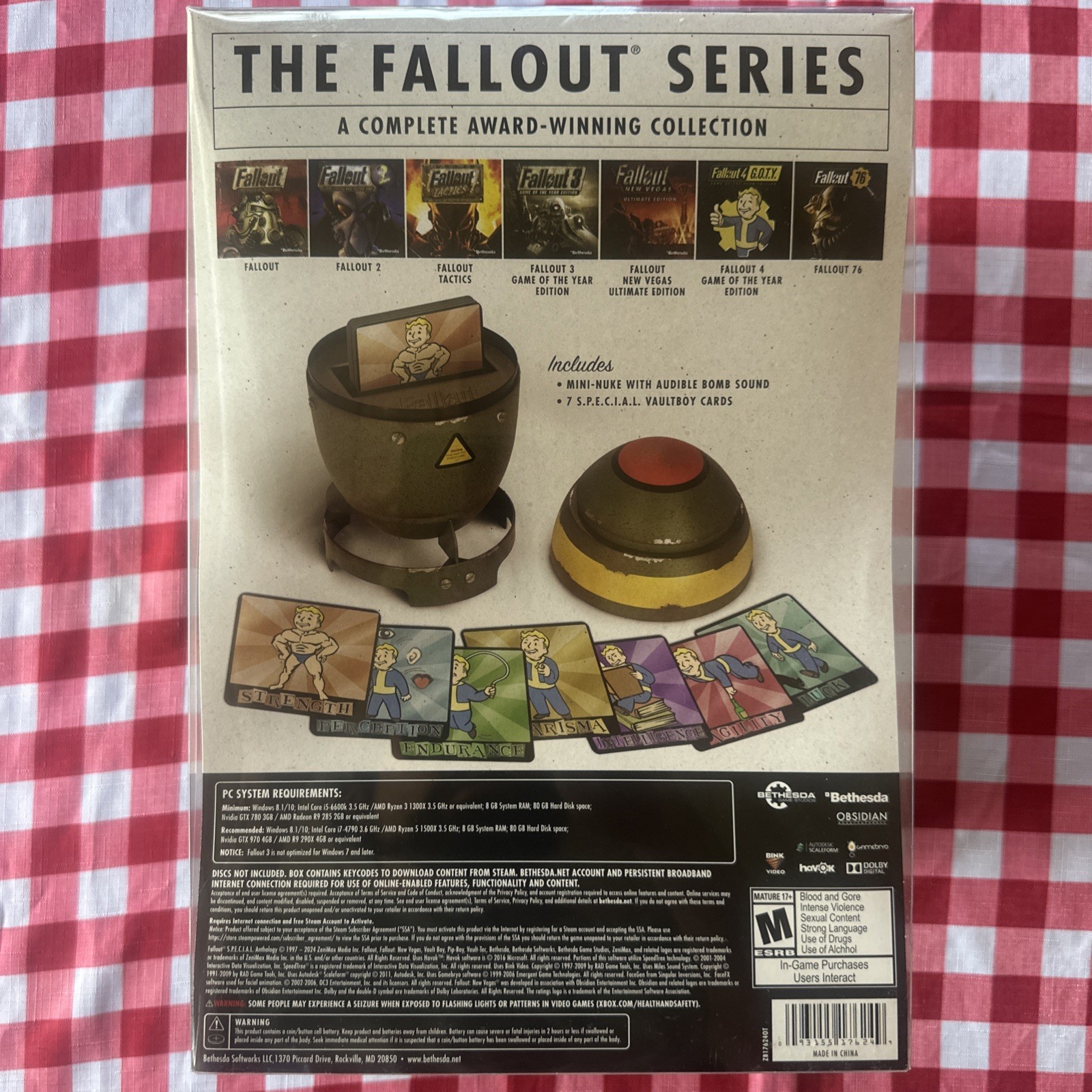 FALLOUT ANTHOLOGY – MINI NUKE EDITION – PC NEW FACTORY SEALED