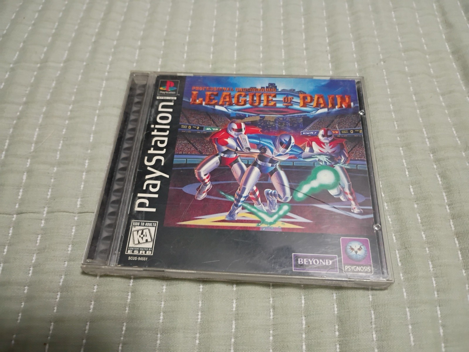 Professional Underground League of Pain (Playstation PS1/PSX) Complete Tested!