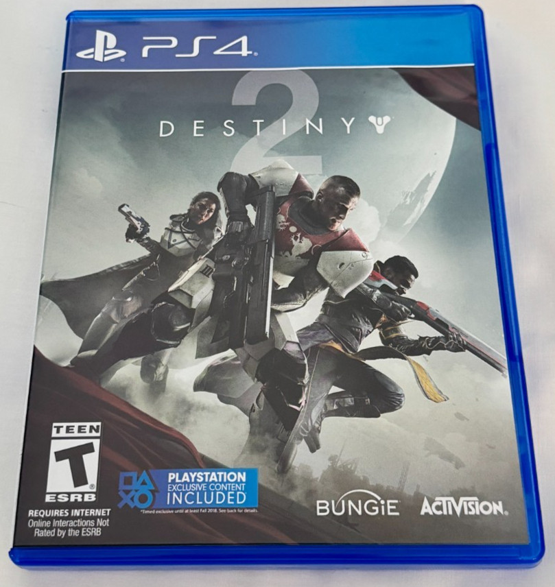 Destiny 1 & 2 Bundle PS4 Sony PlayStation 4 Excellent Condition Tested