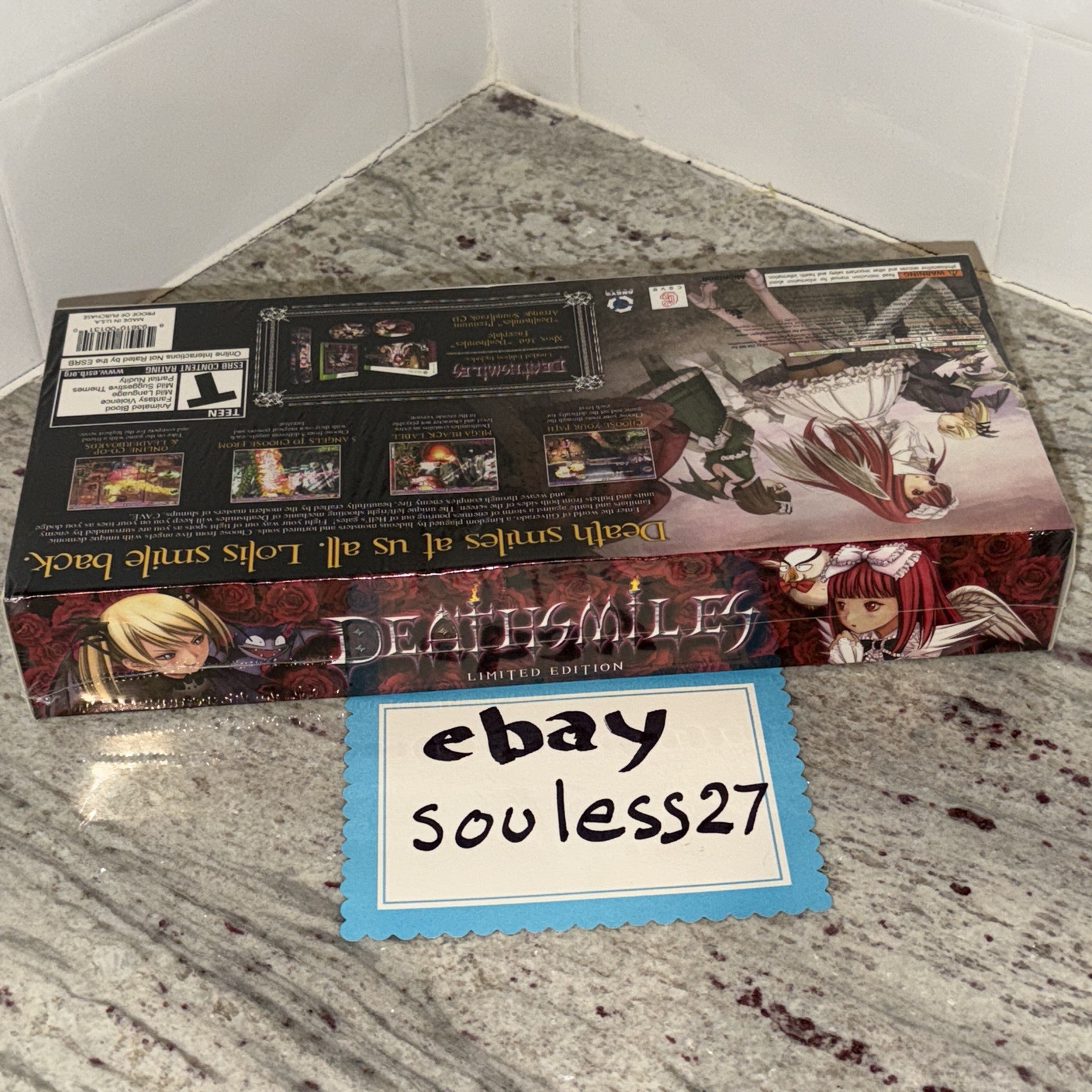 Deathsmiles Limited Edition (Microsoft Xbox 360, 2010) Brand New Factory Sealed
