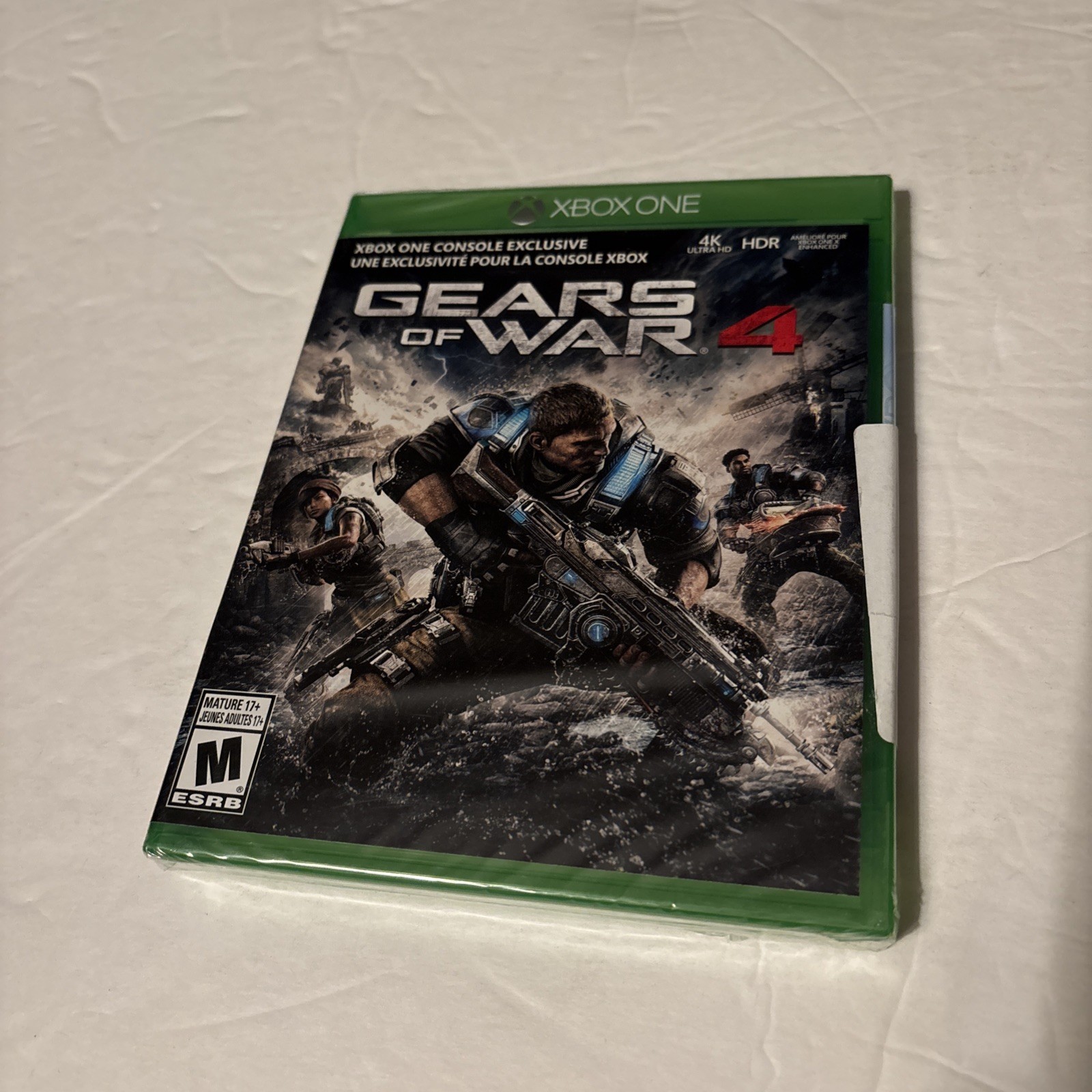 Gears of War 4 (Xbox One, 2016) ***BRAND NEW FACTORY SEALED***