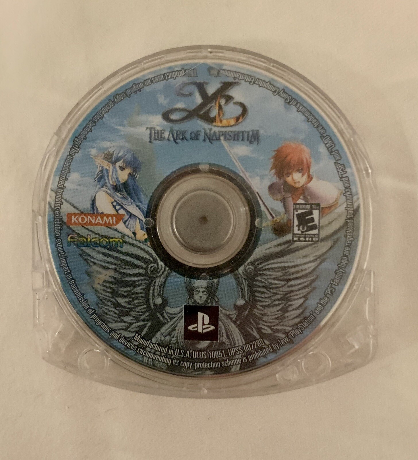 Sony PSP Ys: The Ark of Napishtim Authentic Disc Only