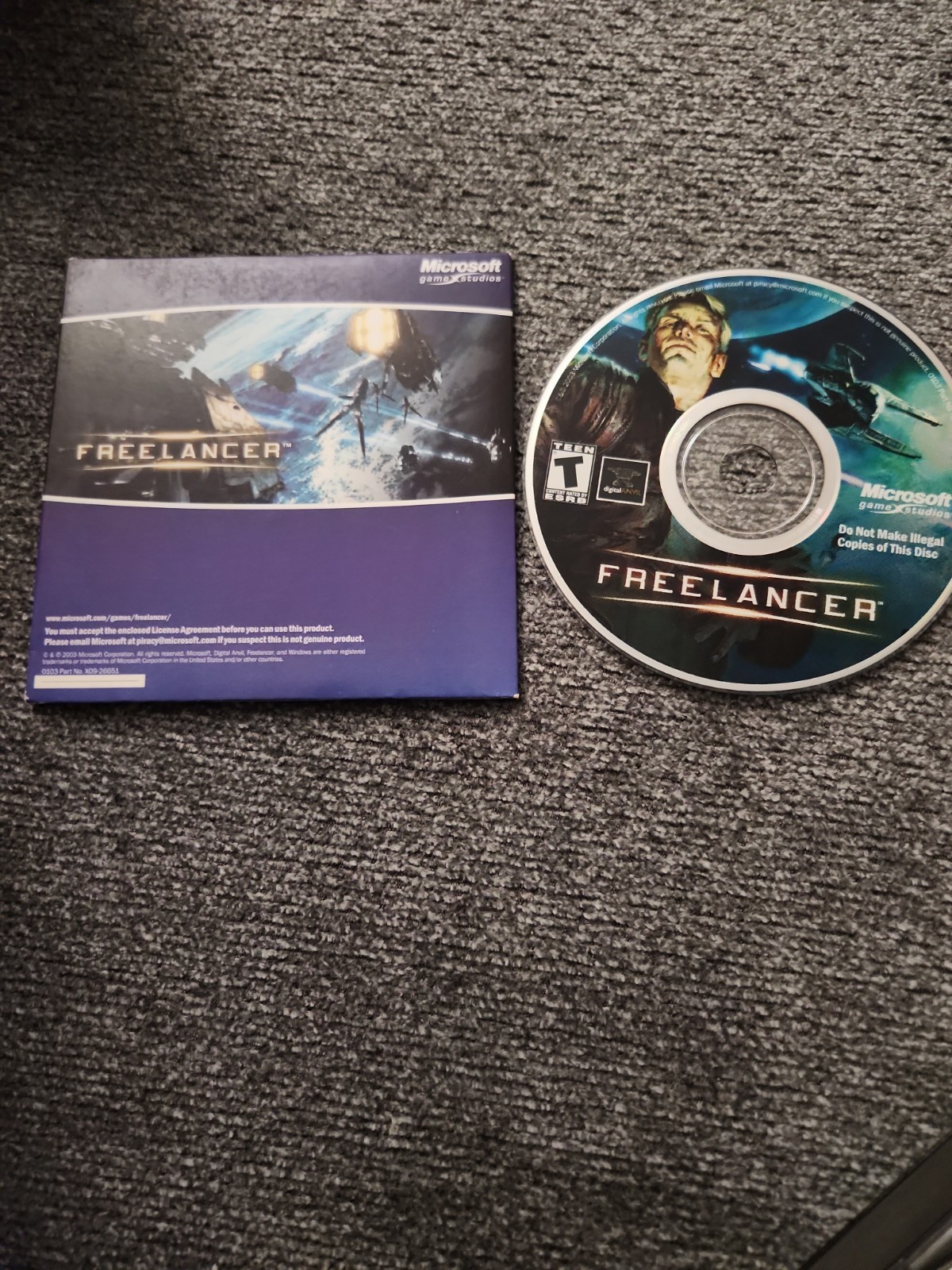 Freelancer PC CD-ROM Video Game Microsoft Game Studios 2003
